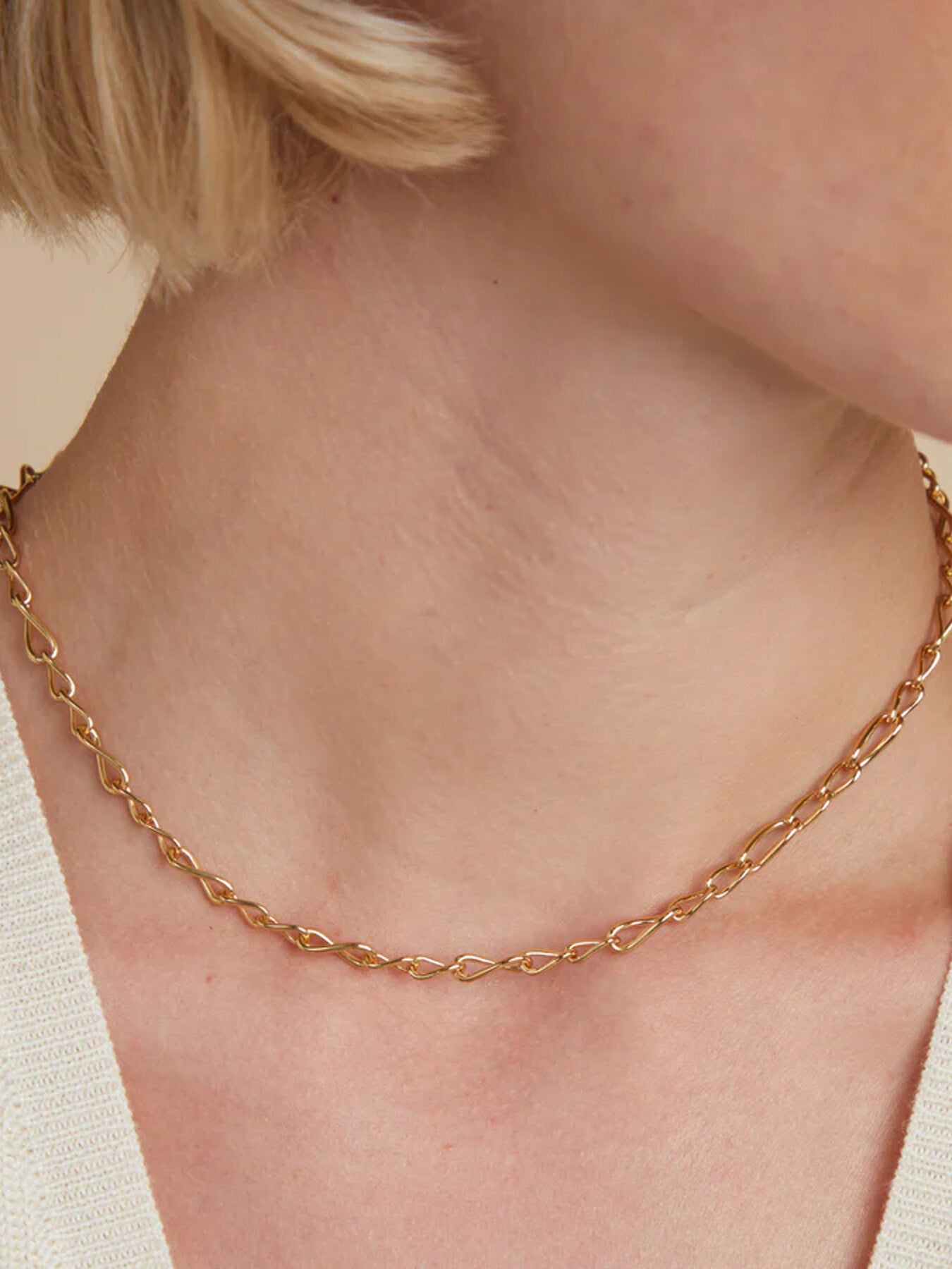 Small Infinite Chain Necklace