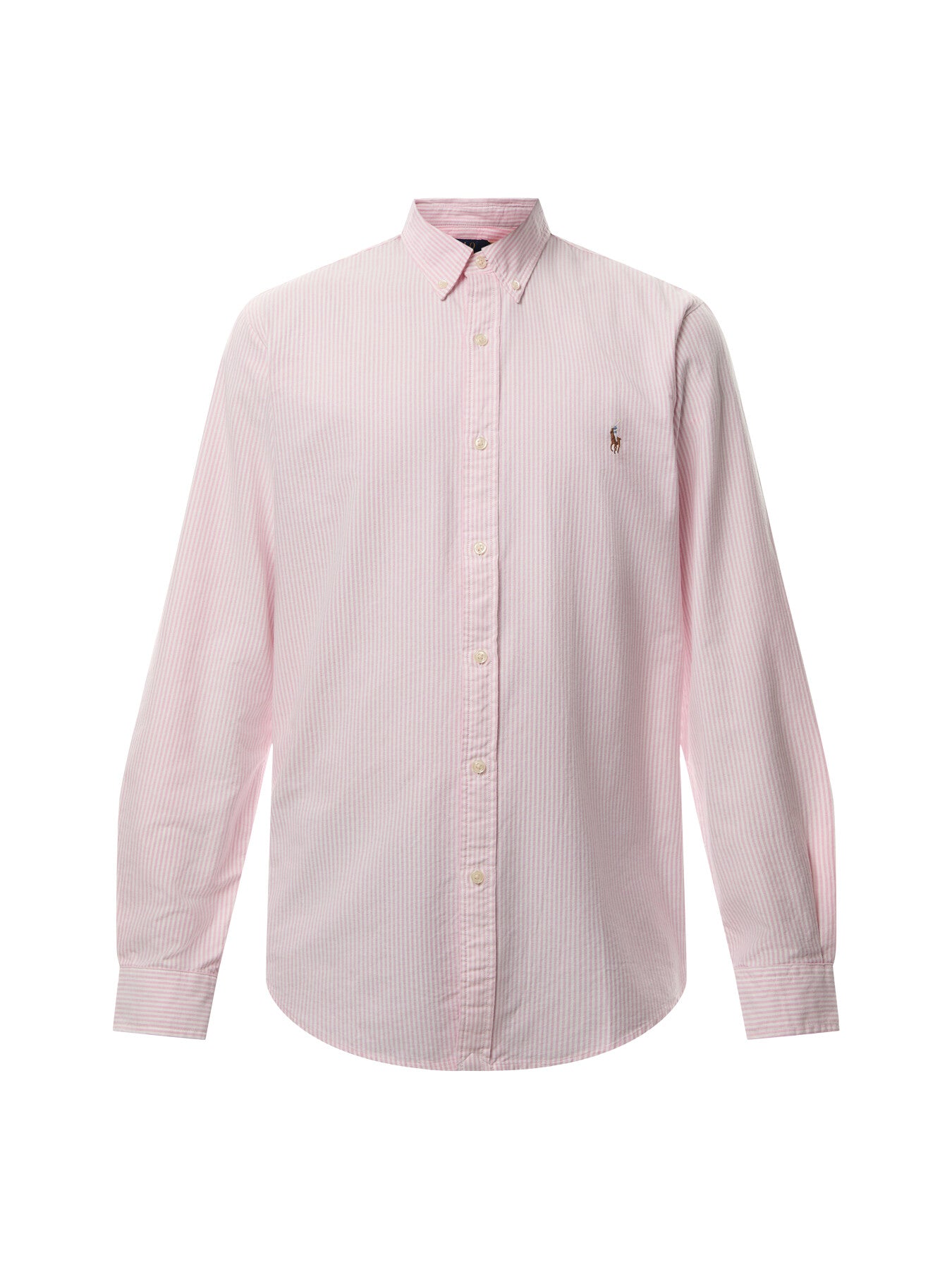 Slim Fit Striped Oxford Shirt
