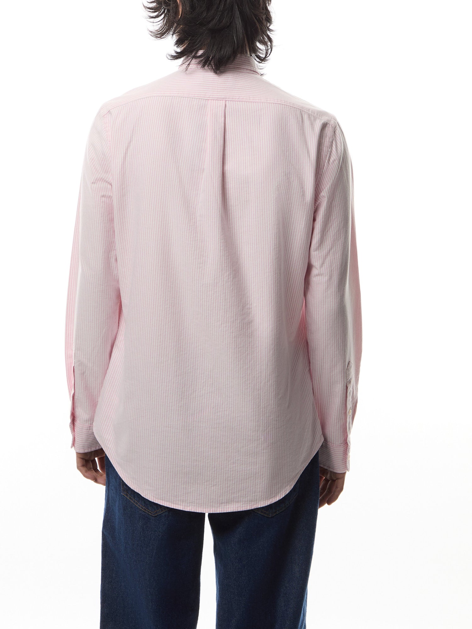 Slim Fit Striped Oxford Shirt