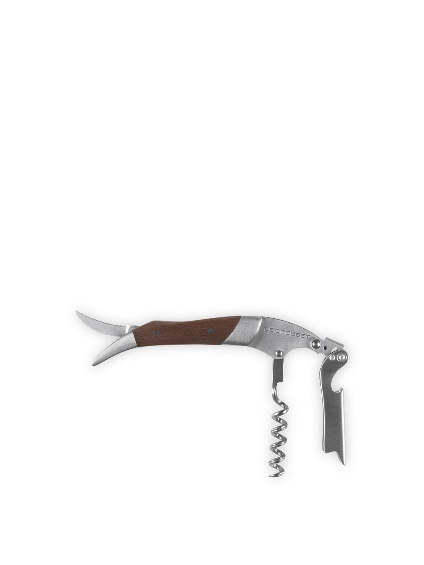 Premium Waiter's Corkscrew with Black Walnut Wood Handle