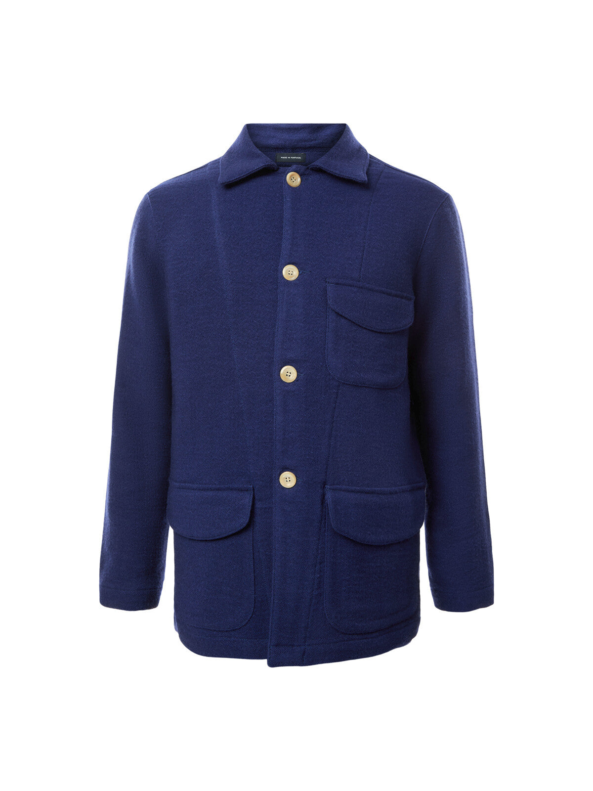 Wool Linen Three Pocket Chore Jacket