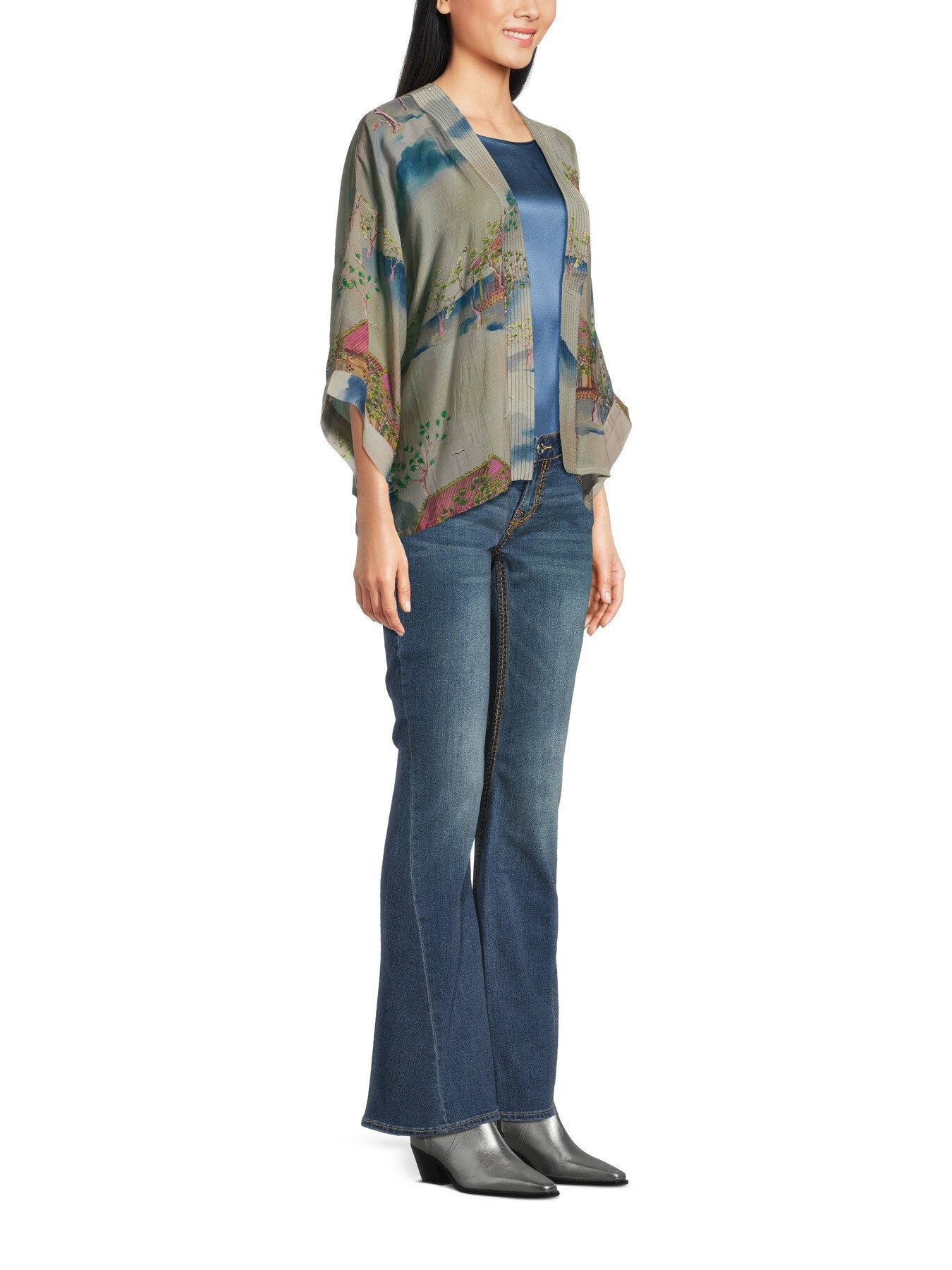 Oriental Landscape Kimono