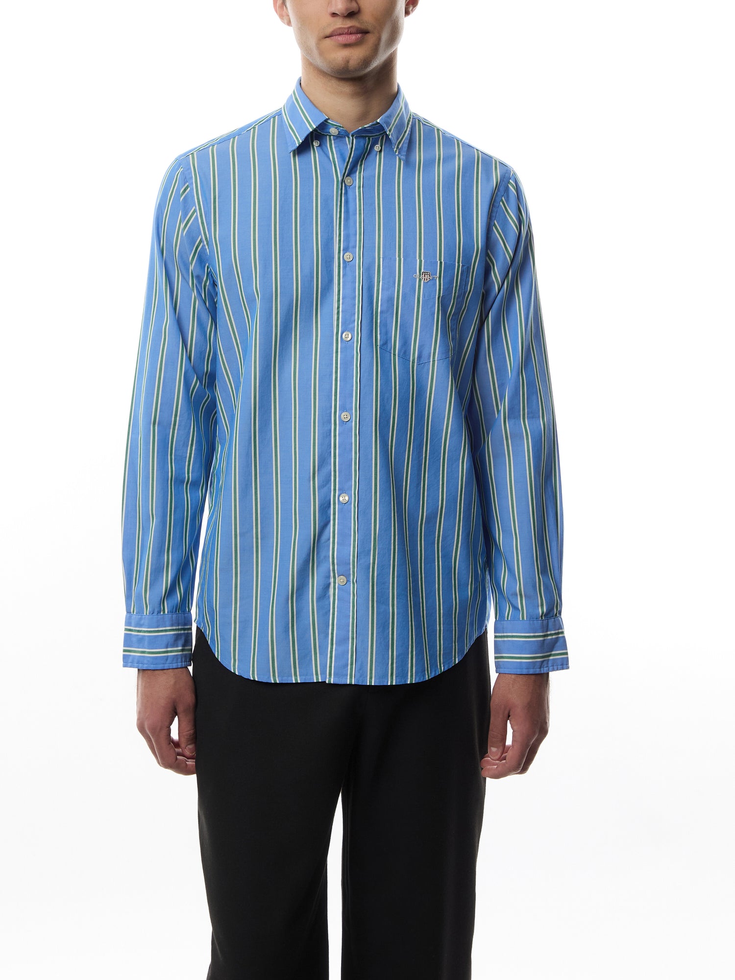 Classic Poplin Stripe Shirt