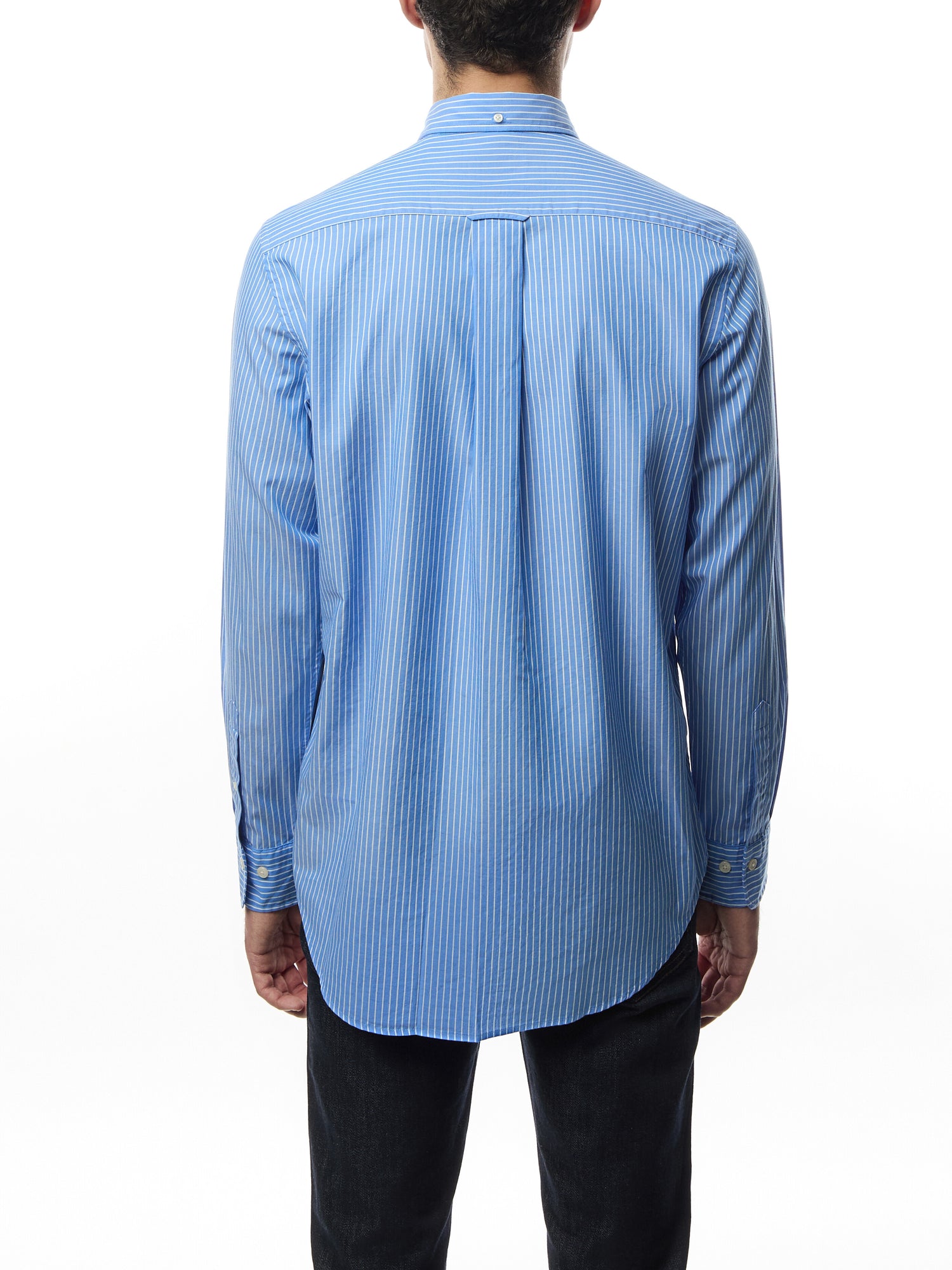 Classic Striped Regular Fit Poplin Shirt