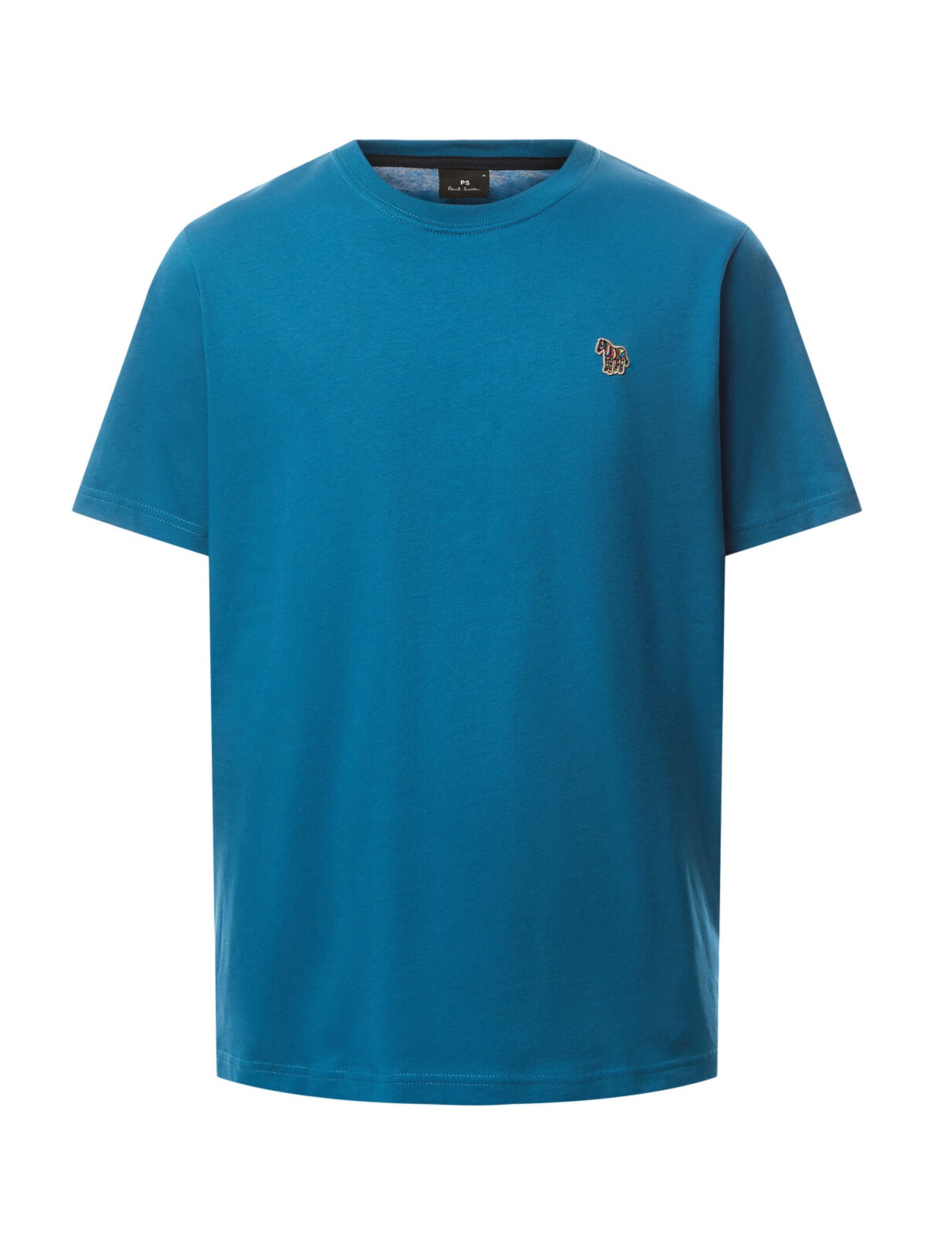 Zebra Crew Neck Short Sleeve T Shirt