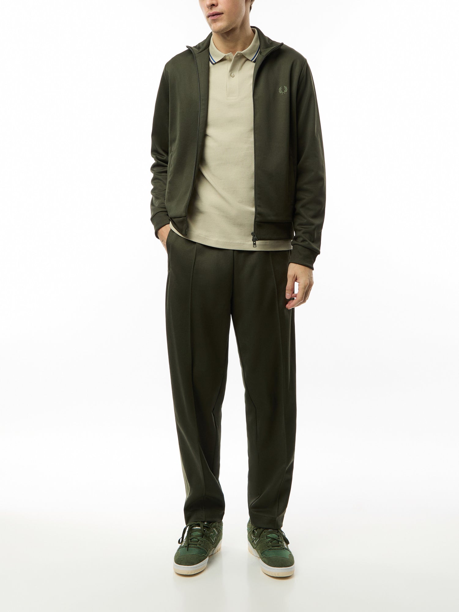 Tape Detail Track Jacket