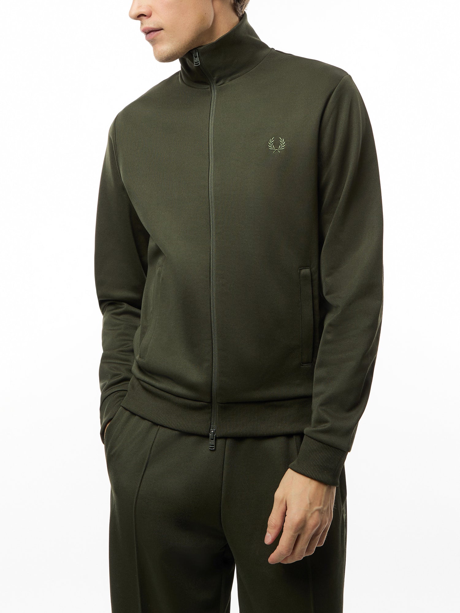 Tape Detail Track Jacket