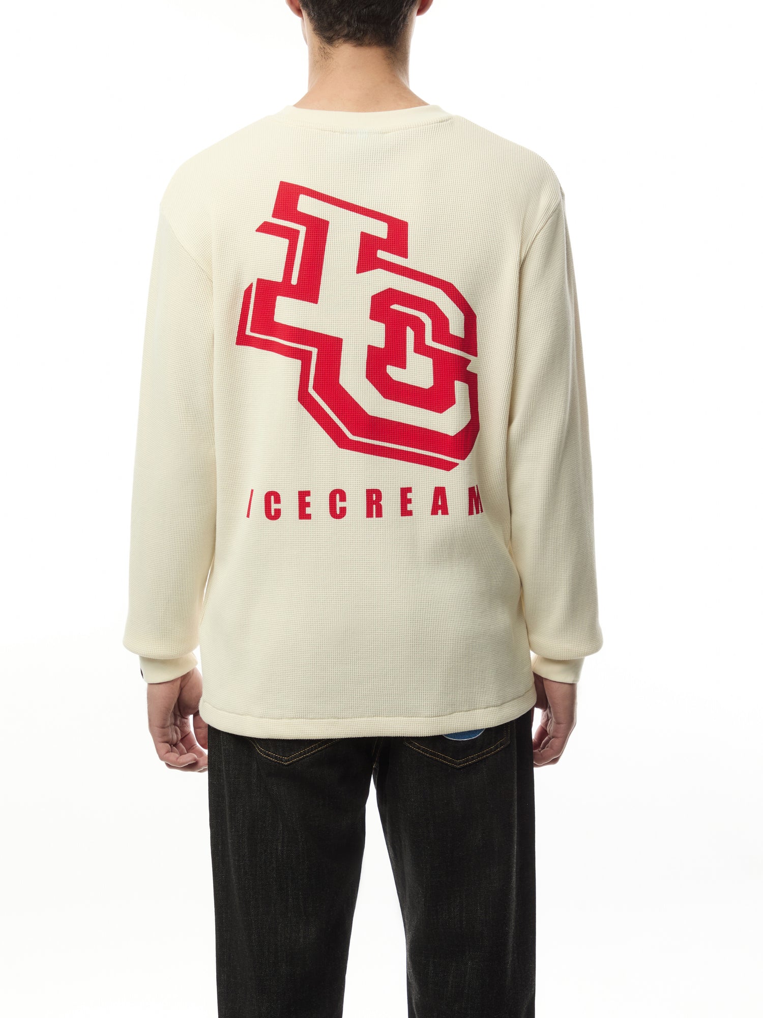 Waffle Long Sleeve Crewneck T-Shirt