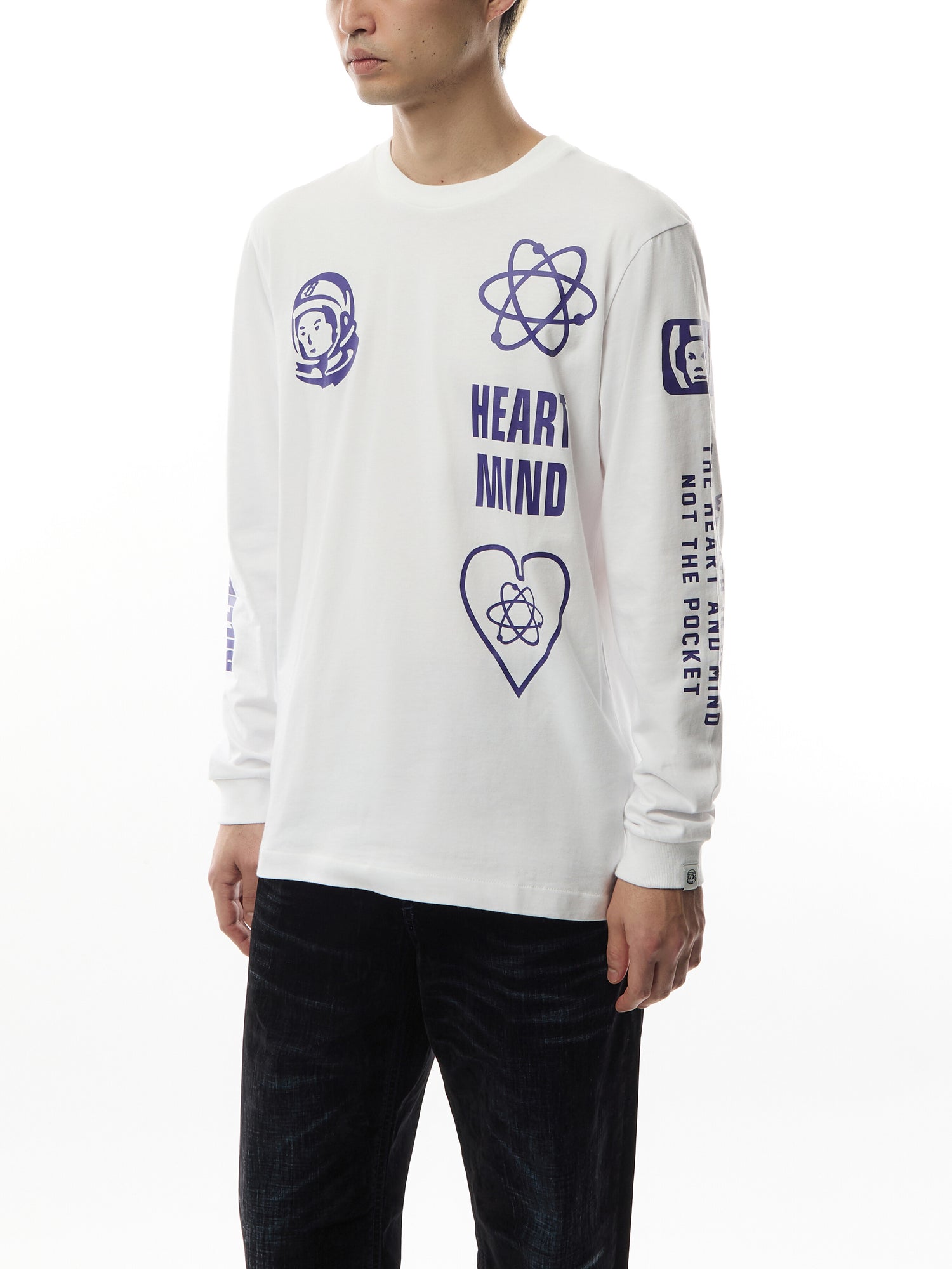 Multi Print Long Sleeve T-Shirt