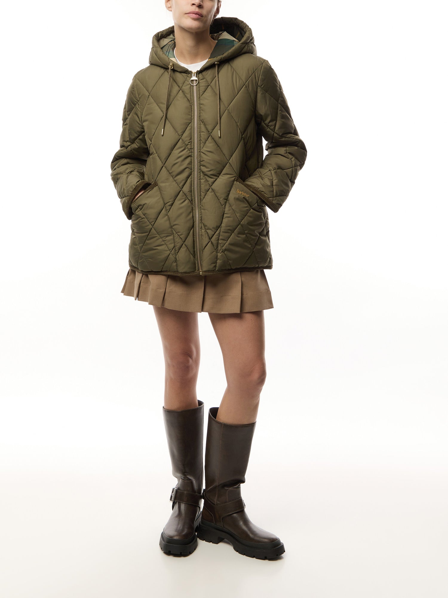 Womens Barbour Erin Puffer Quilt