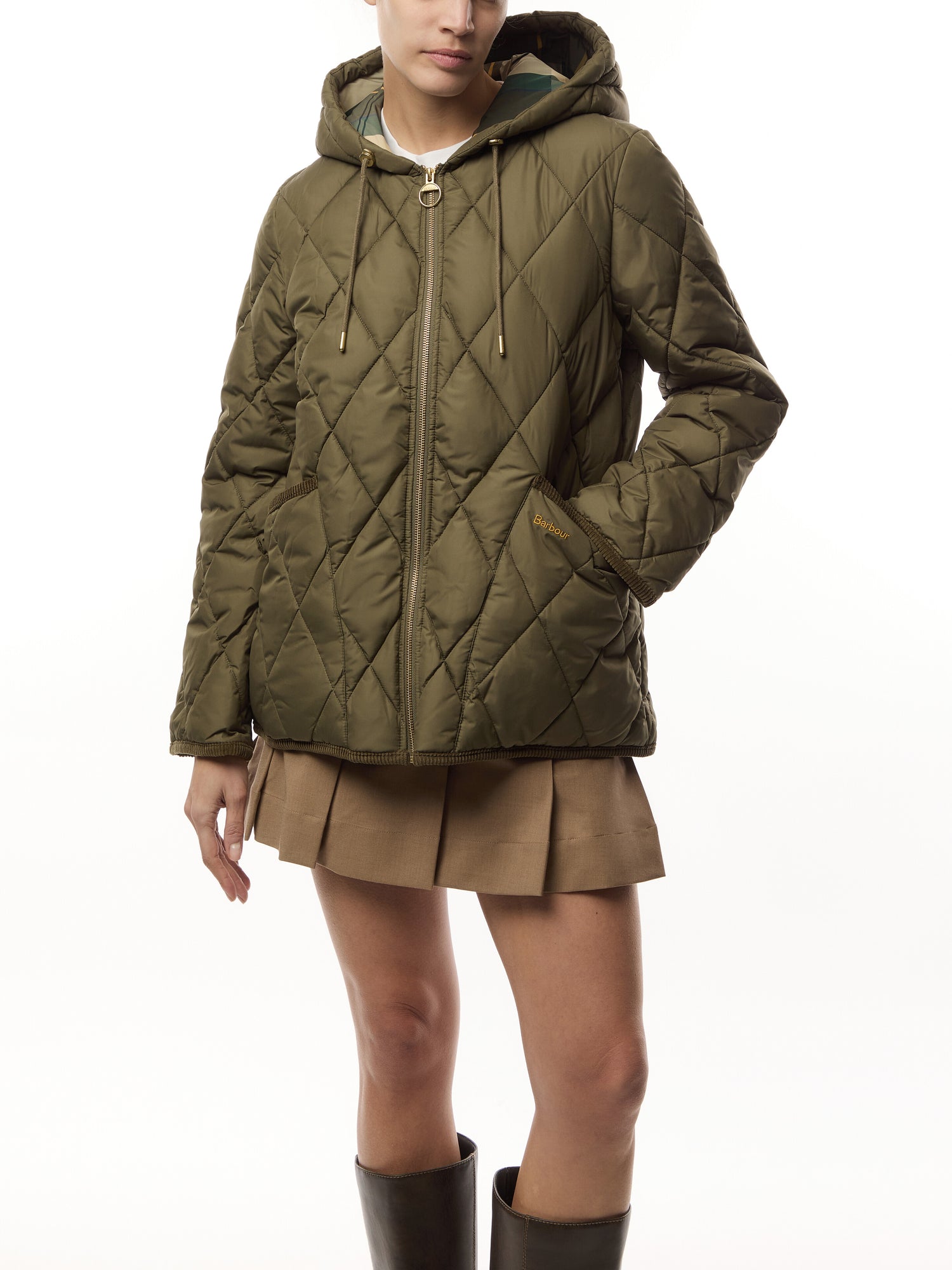 Womens Barbour Erin Puffer Quilt