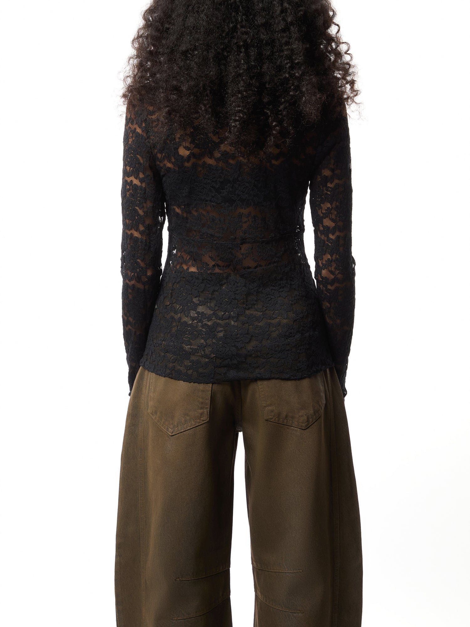 All Day Lace Long Sleeve Top