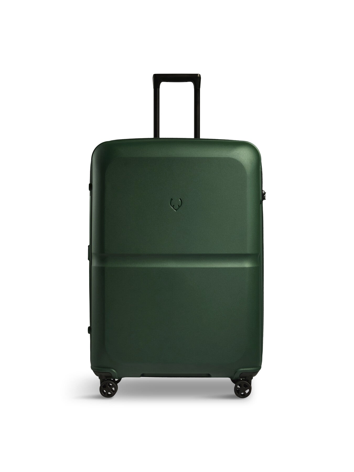 Single Stripe 81cm Large Suitcase Green