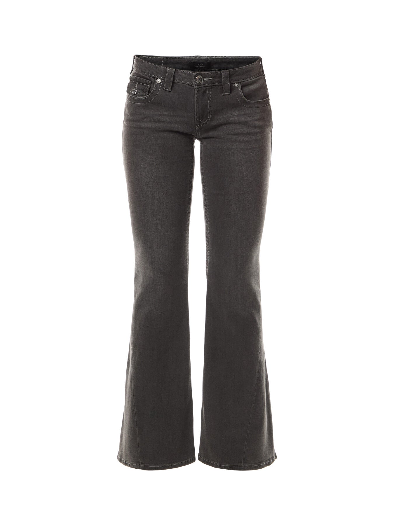Joey Low Rise Flap Flare Jean