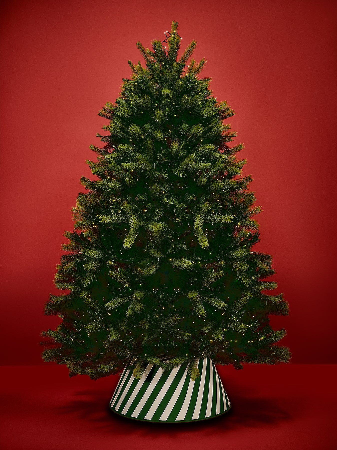 Surrey Fir Pvc Christmas Tree 7ft