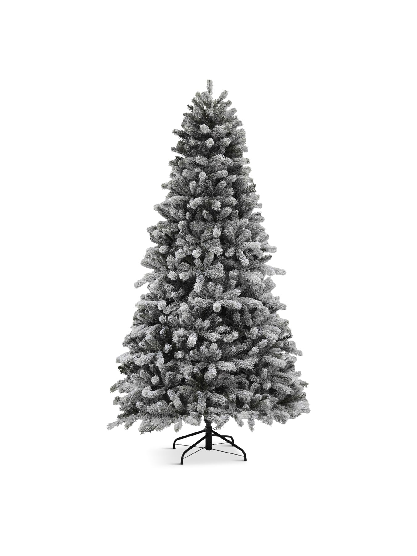York Spruce Flocked Pvc Christmas Tree