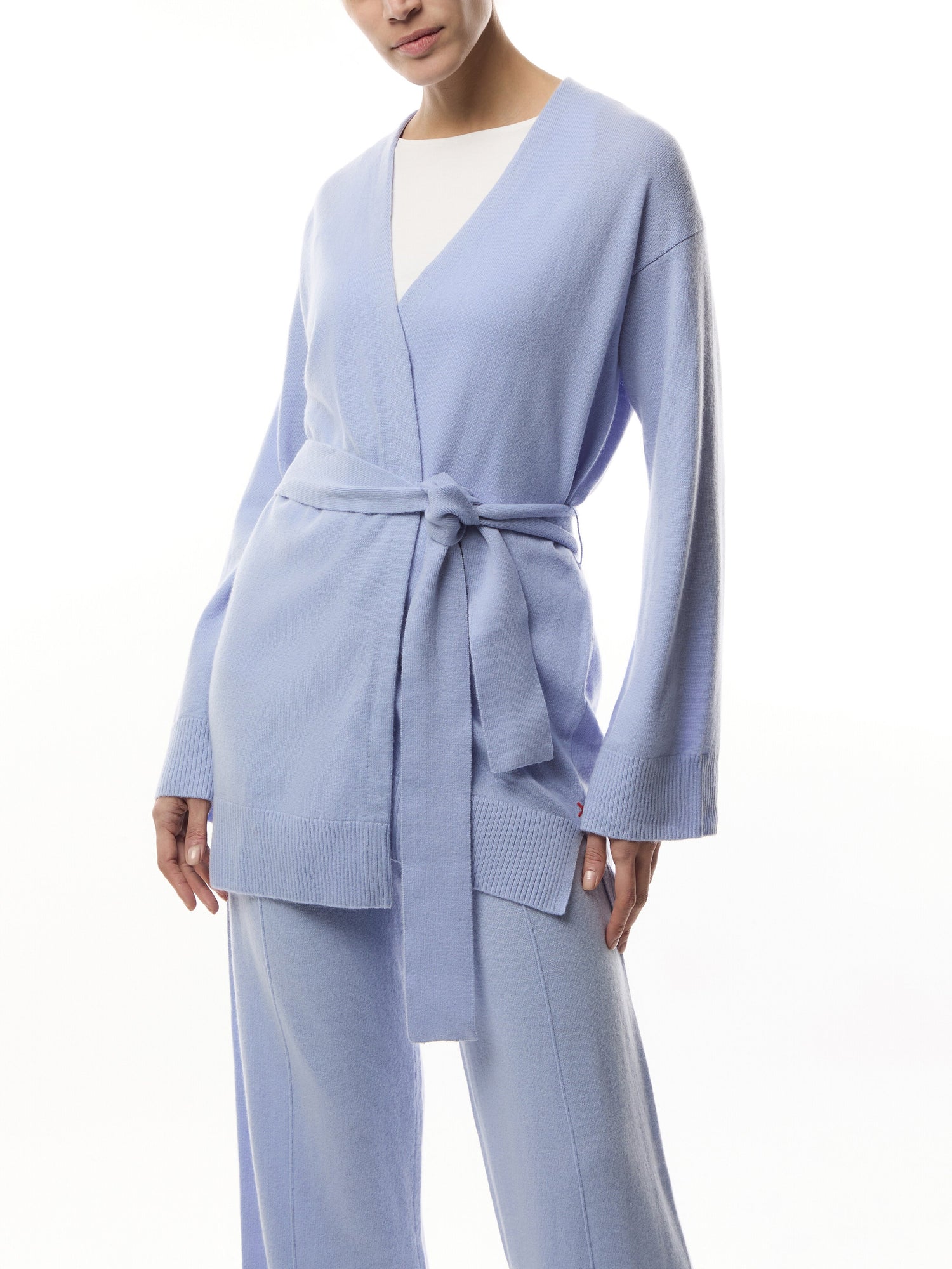 Belted Long Cardigan