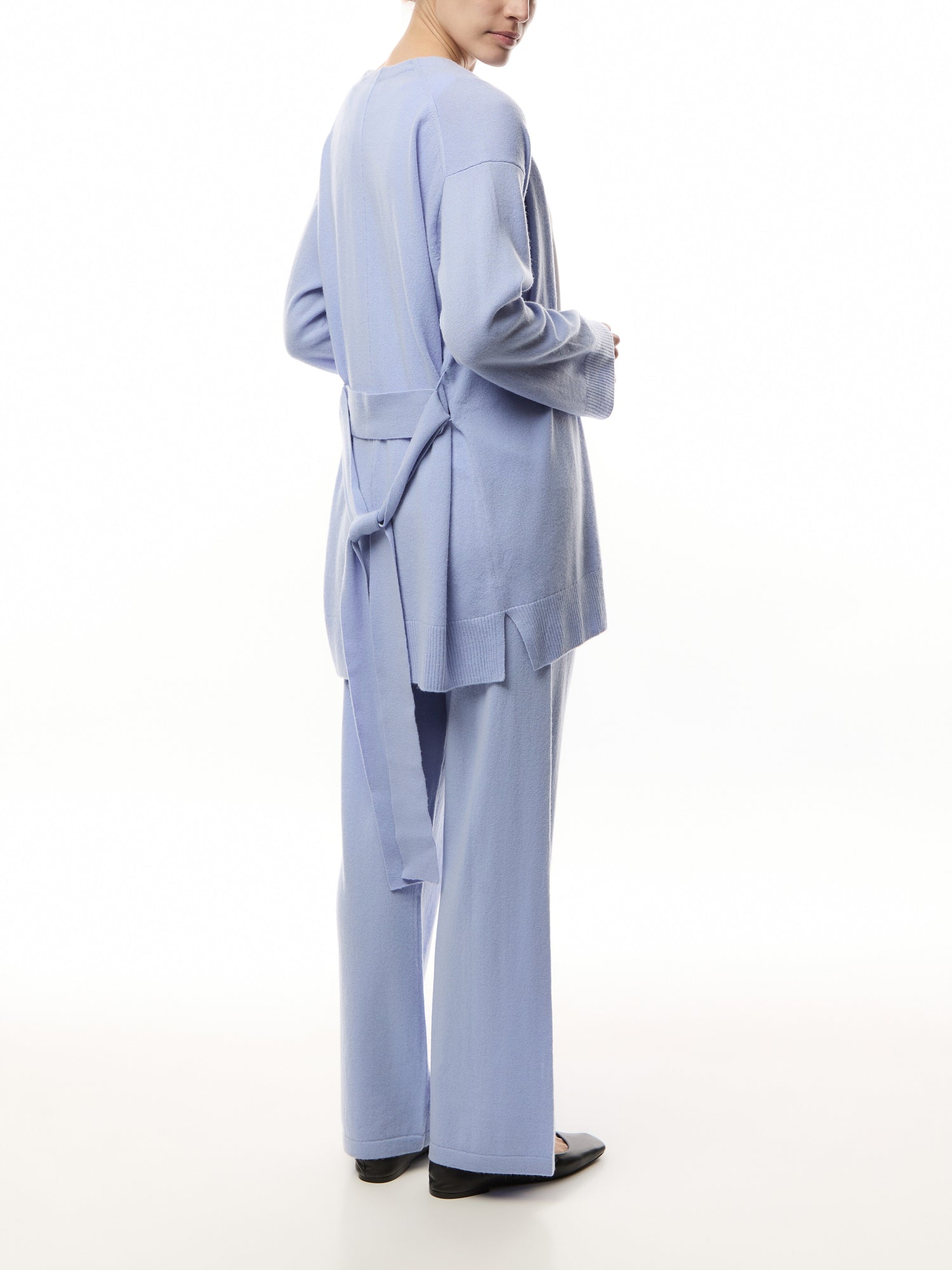 Belted Long Cardigan