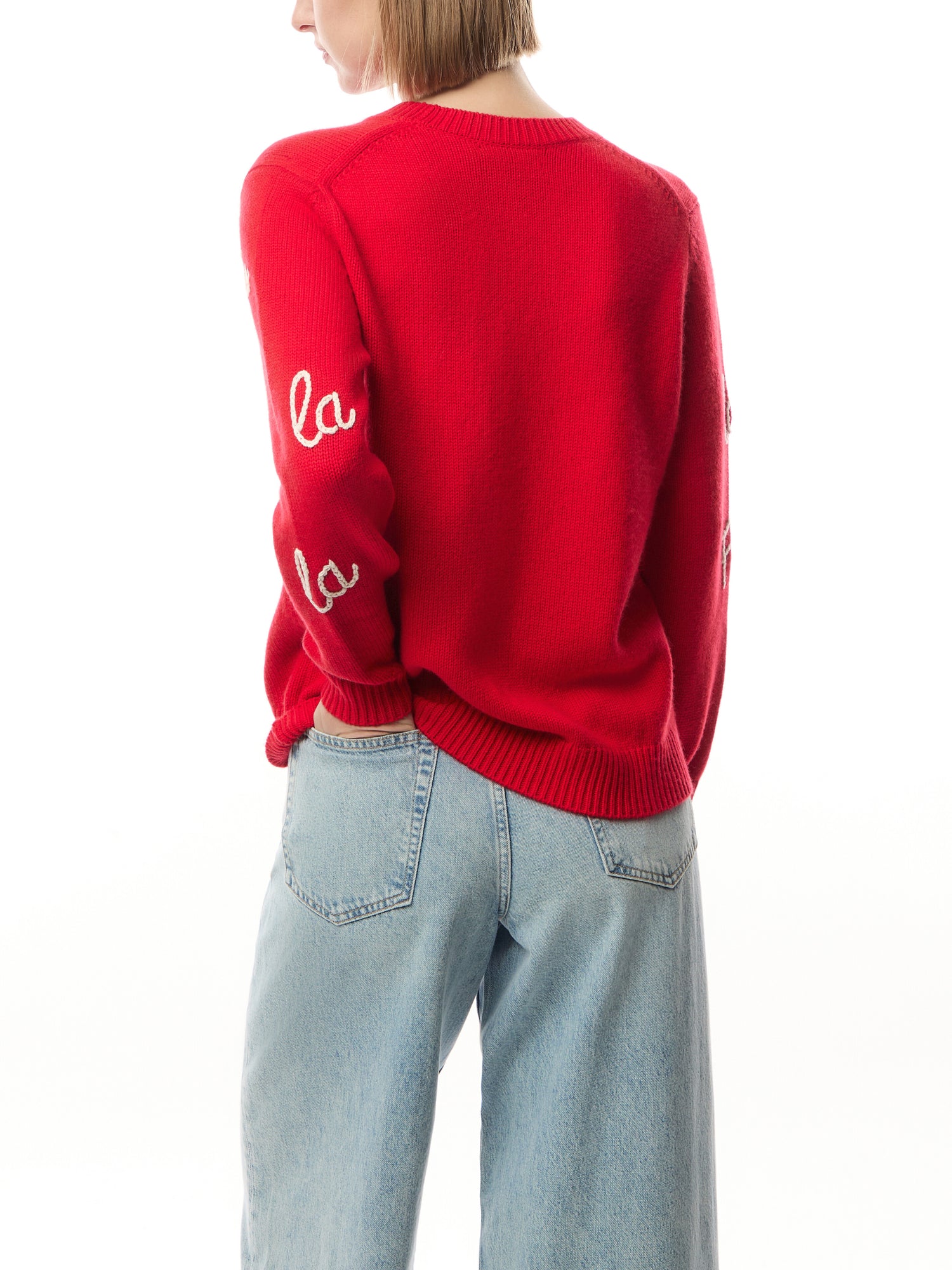 Fa Lala Hand Embroidered Sweater