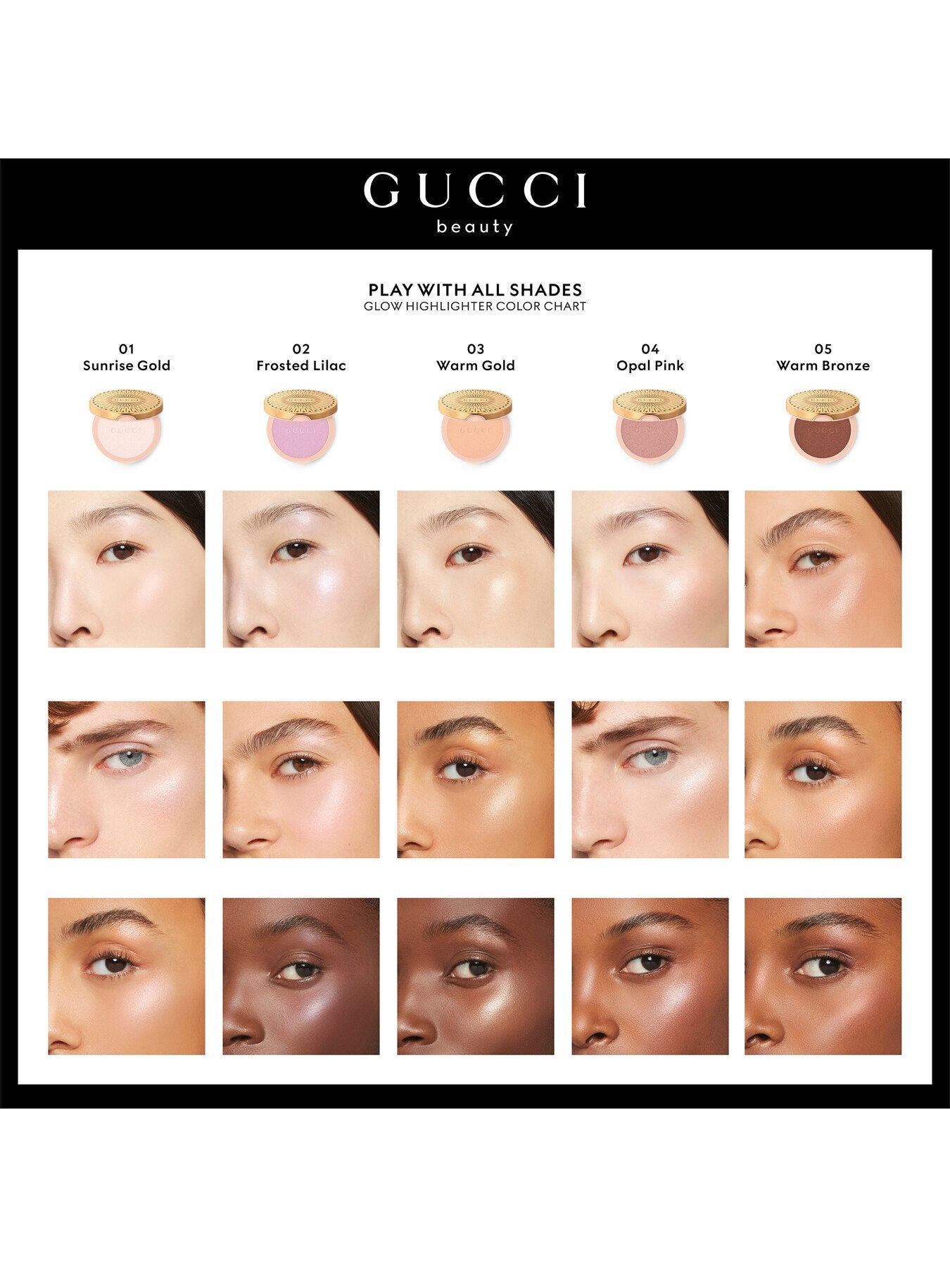 Gucci Glow Highlighter - 03 - Warm Gold 10g