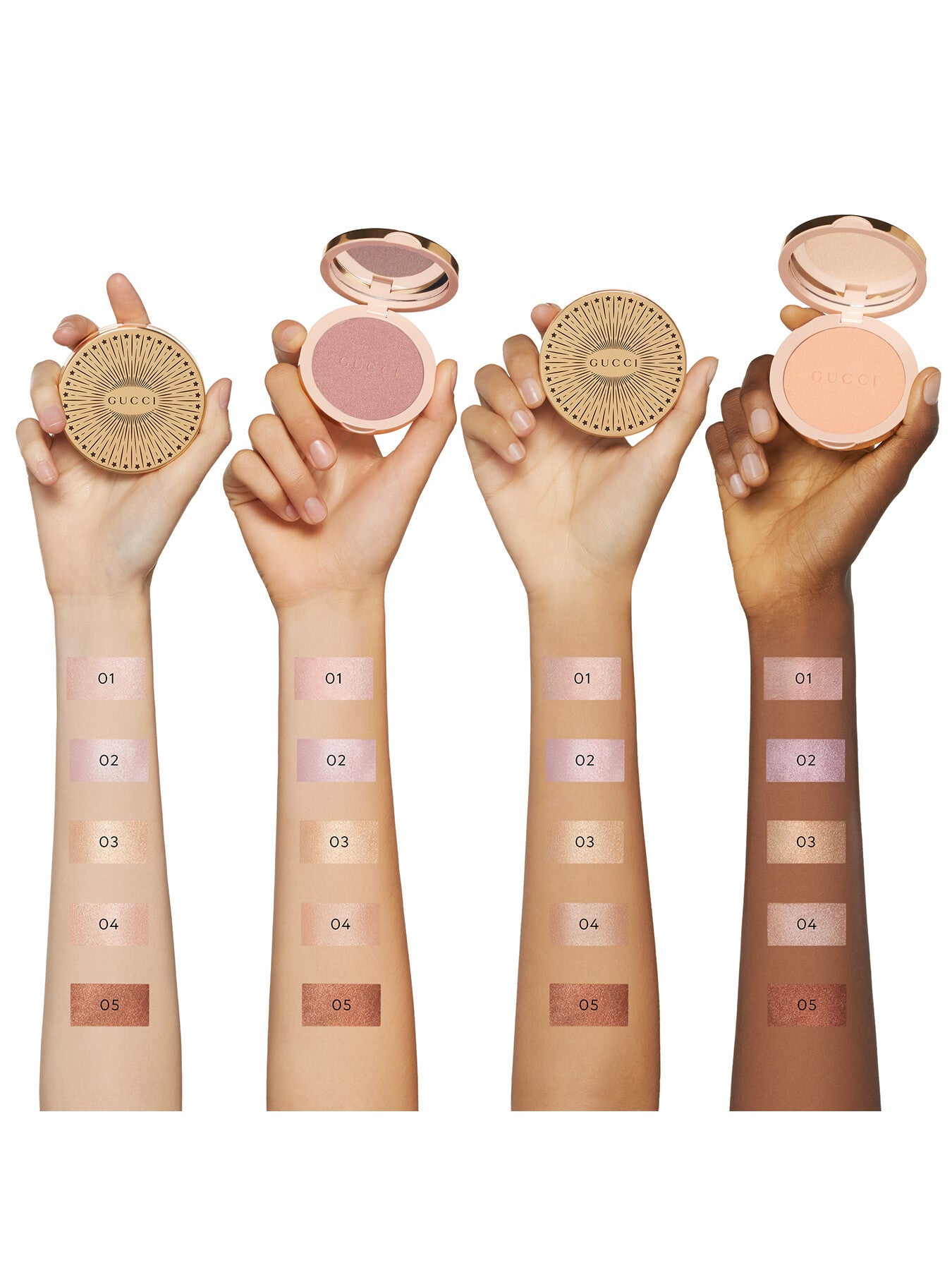 Gucci Glow Highlighter - 04 - Opal Pink, 10g