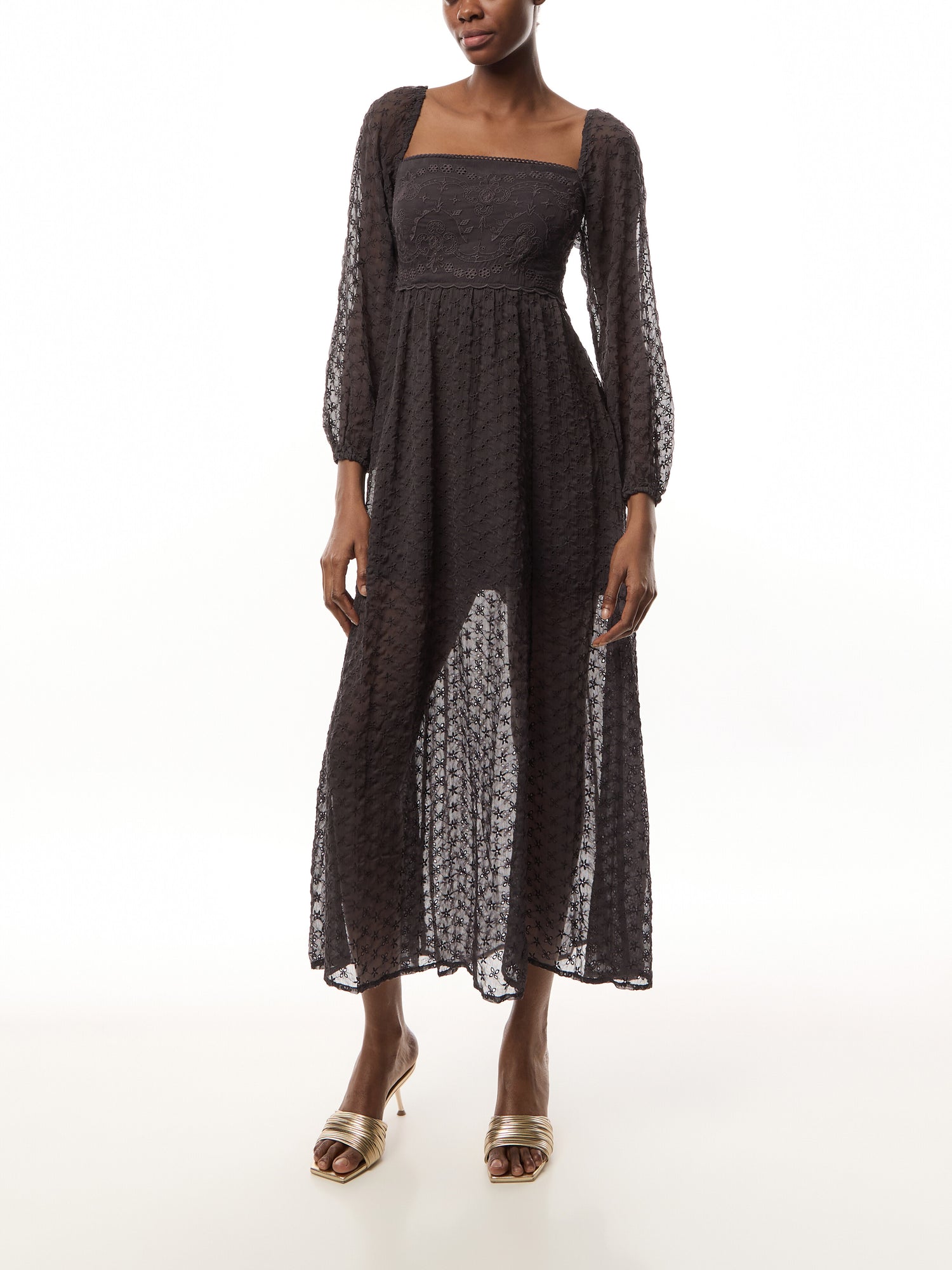 Malina Printed Maxi Dress