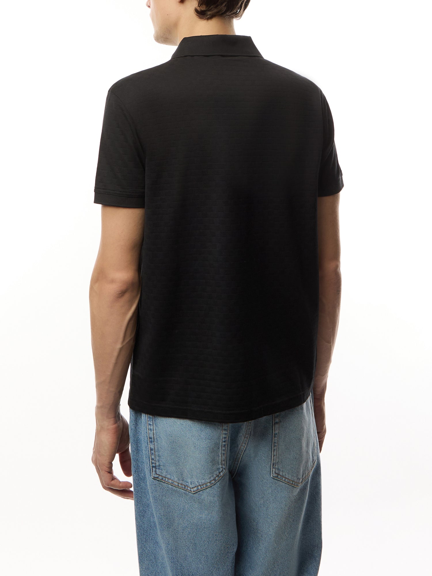 Justin Jacquard Polo Shirt