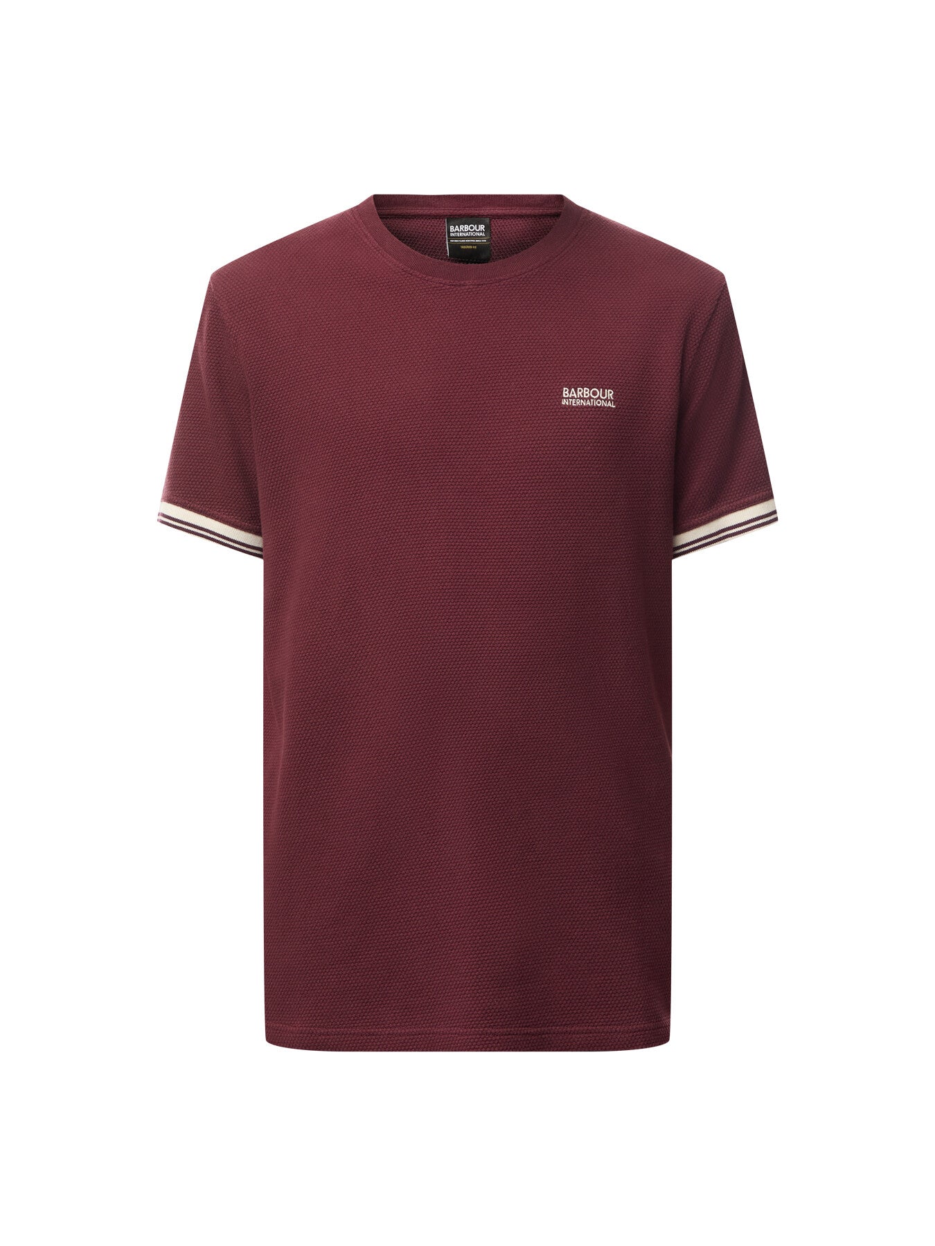 Spencer Textured Tipped T Shirt