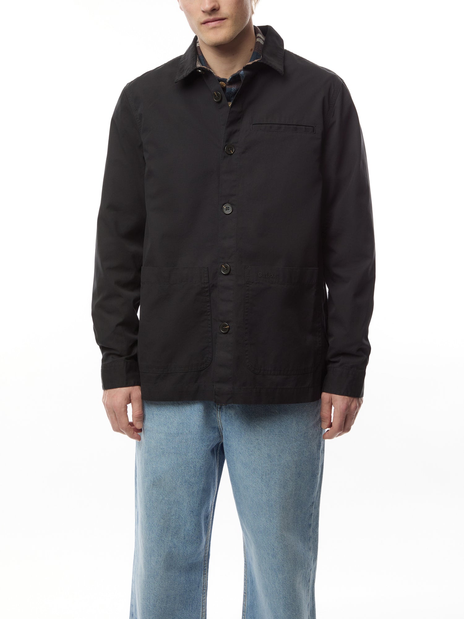 Cole Tailored Fit Poplin Overshirt