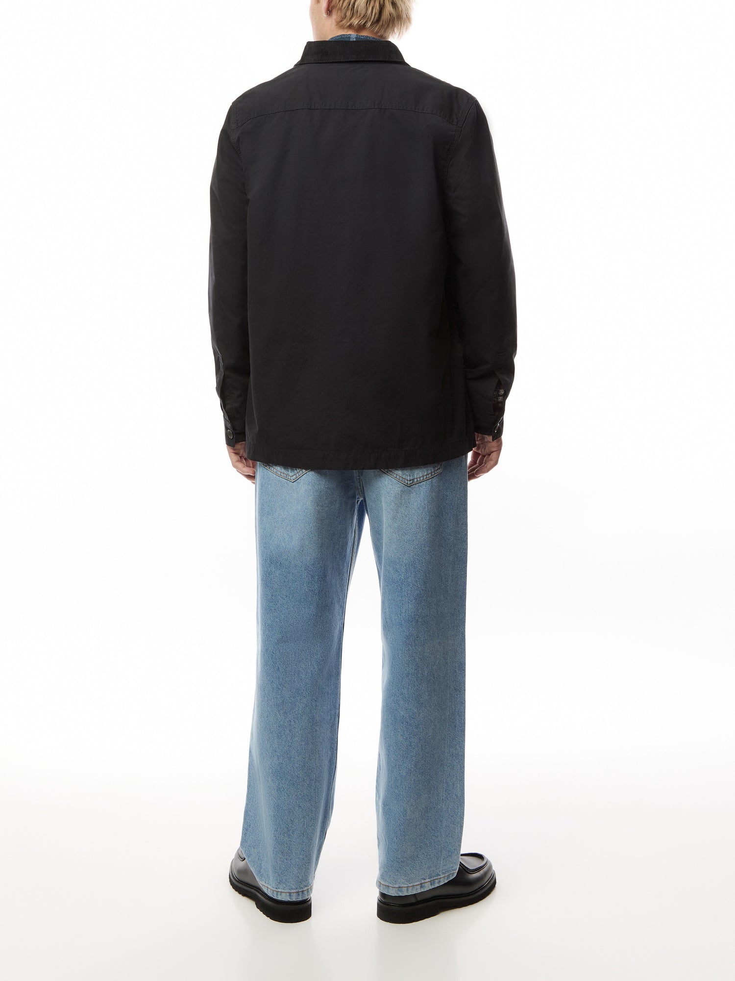 Cole Tailored Fit Poplin Overshirt