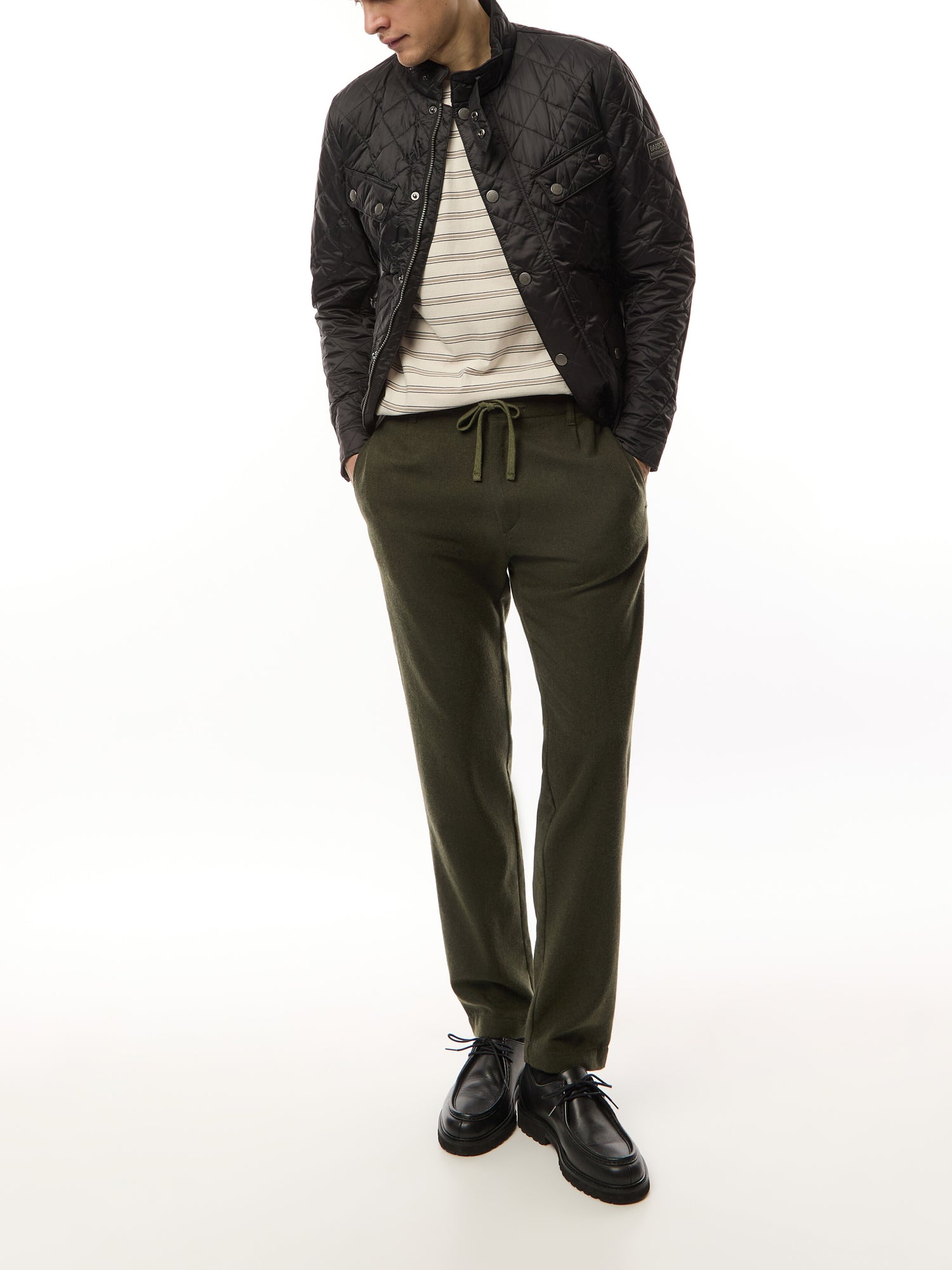 Elderslie Relaxed Fit Striped T Shirt