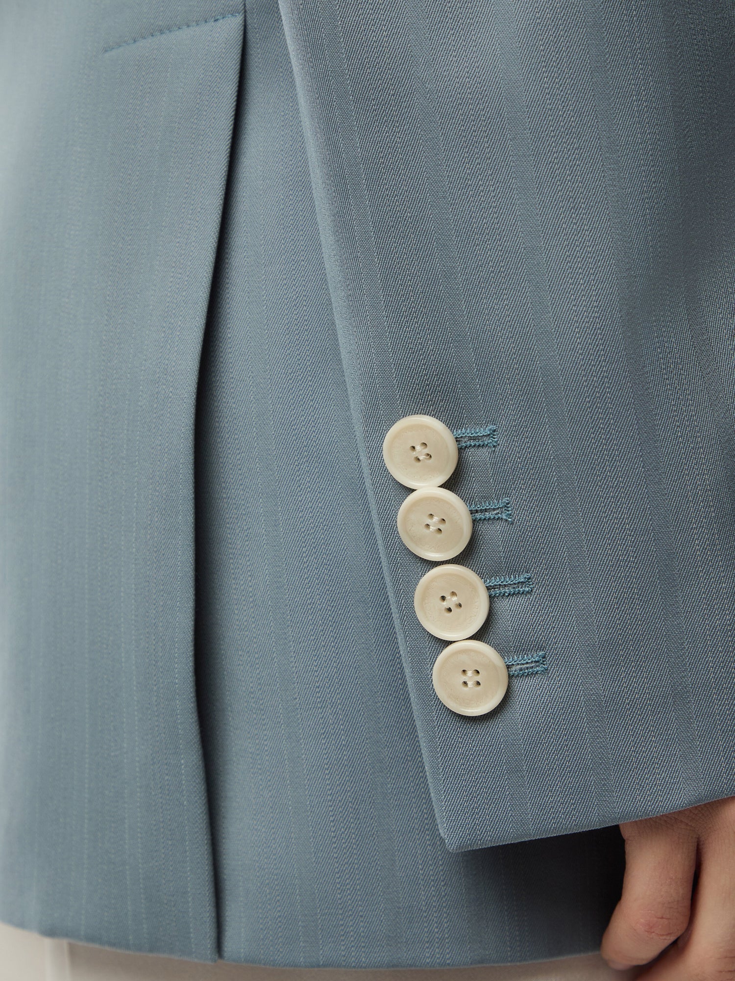 Striped Tailoring Double Breasted Jacket