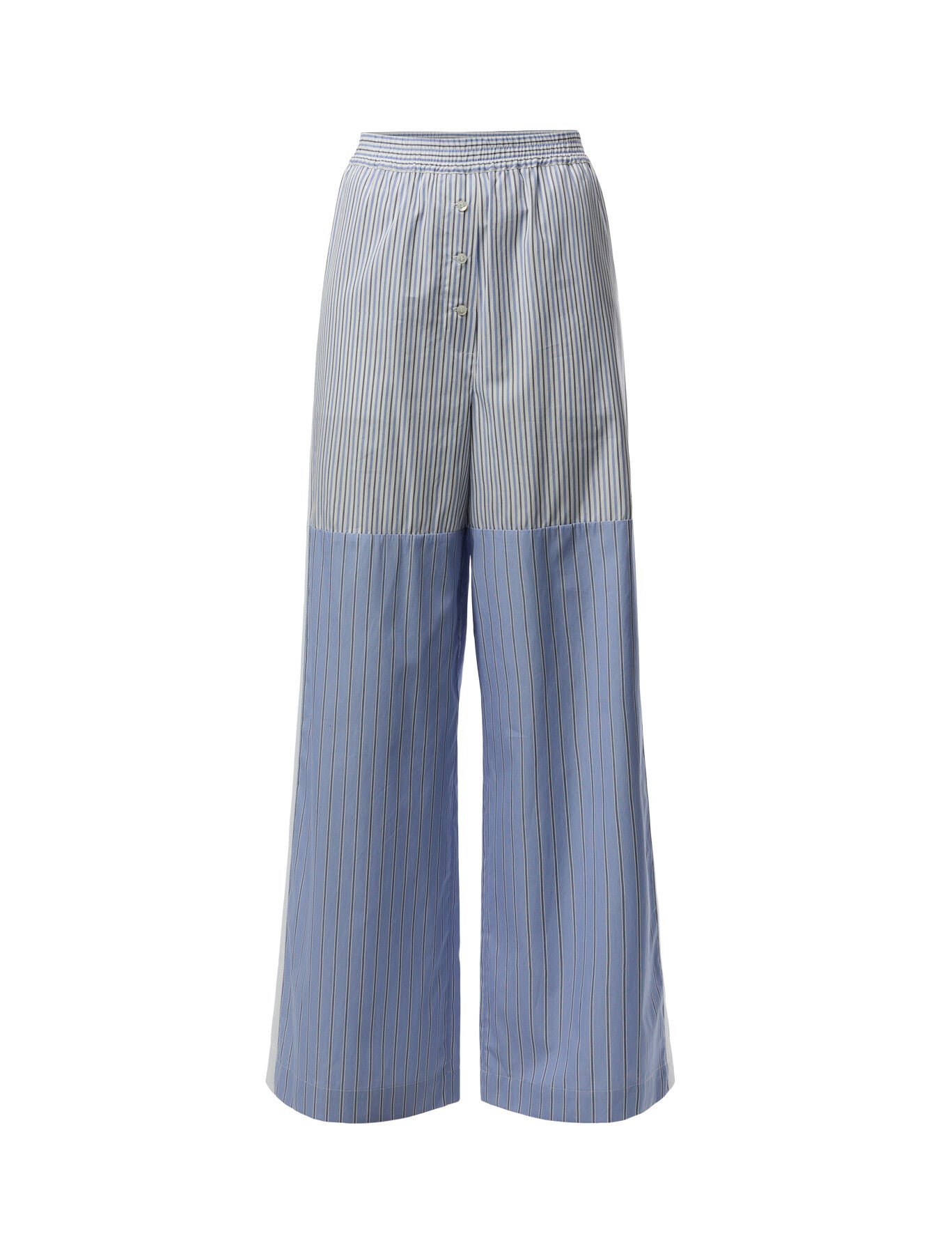 Striped Boyfriend Trousers