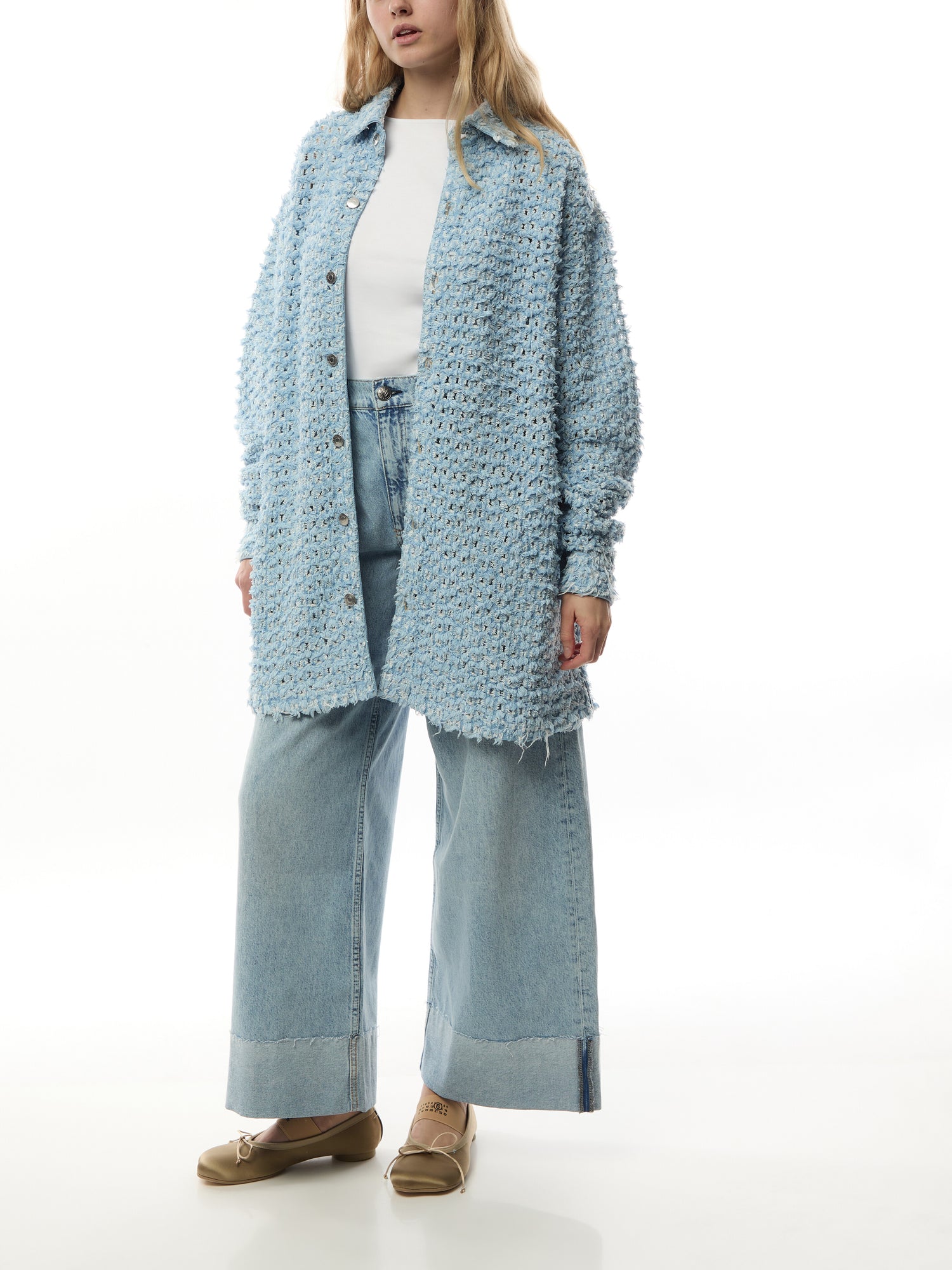 Boucle Denim Shirt