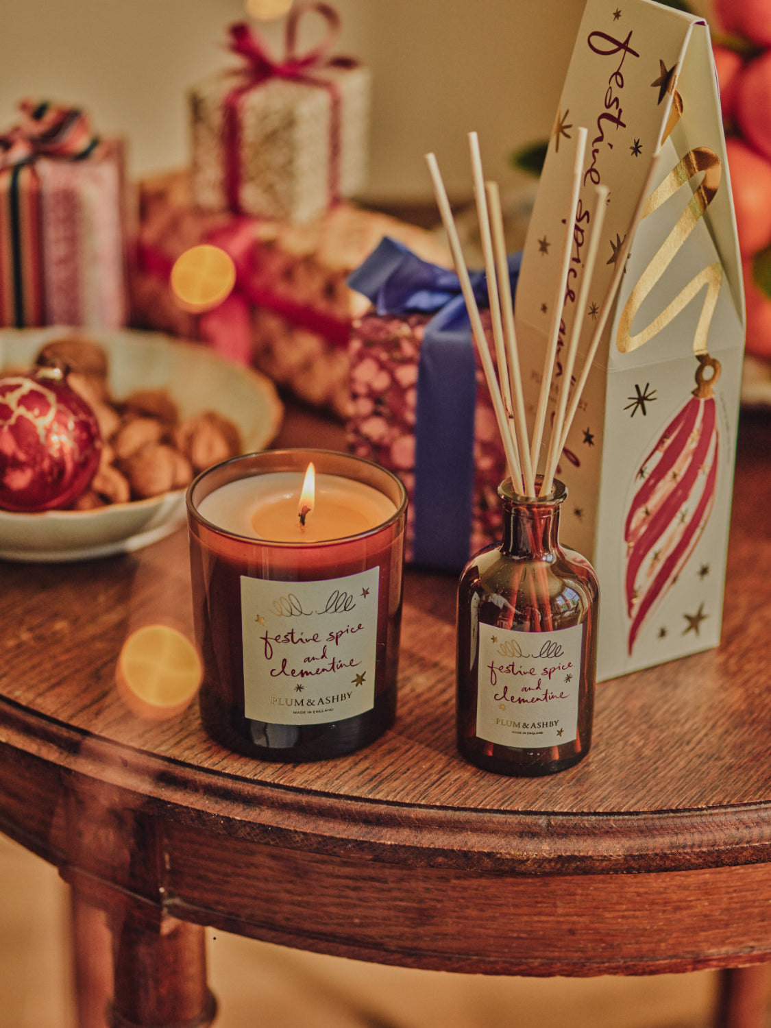 Festive Spice & Clementine Candle 30cl