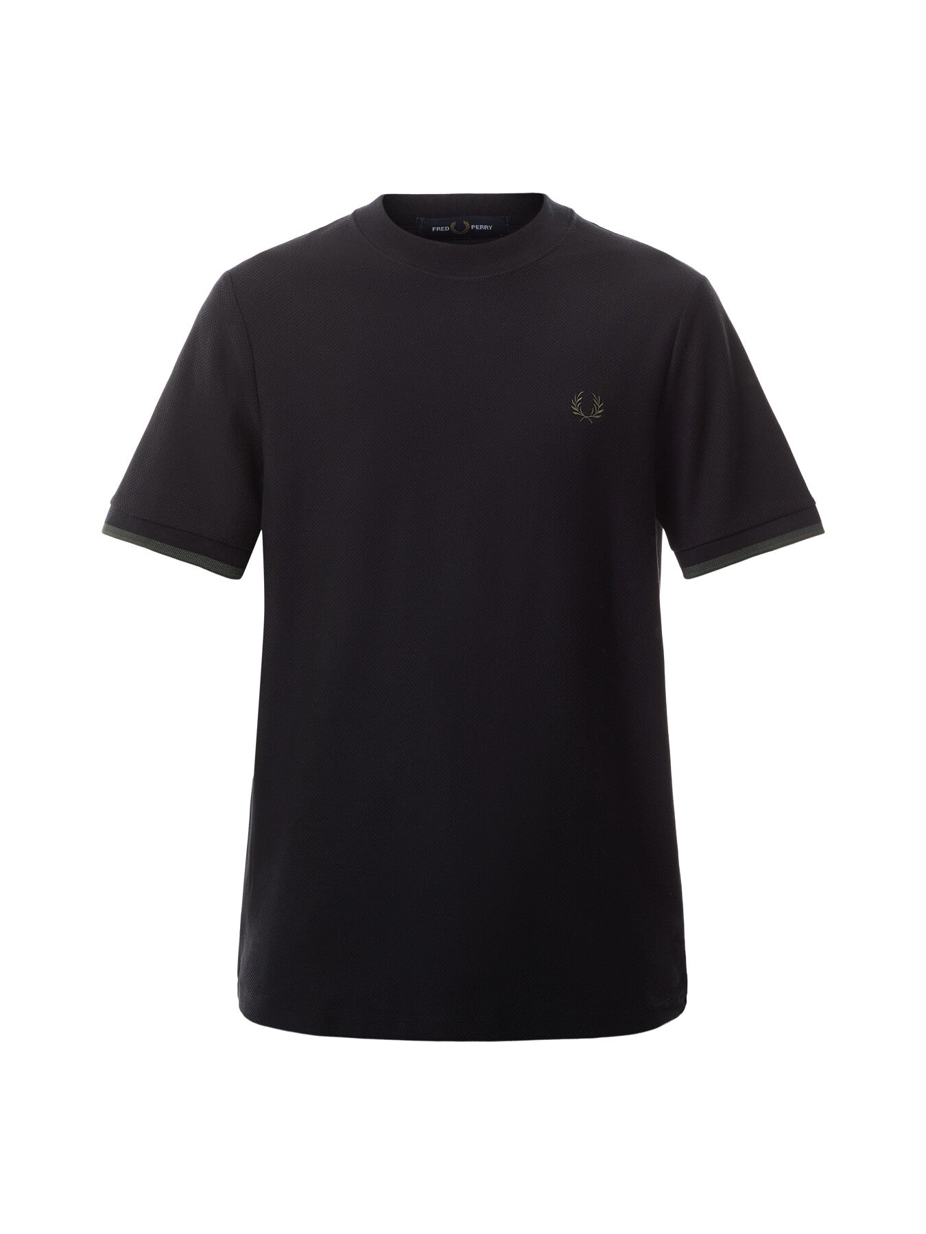 Tipped Cuff Pique T-Shirt