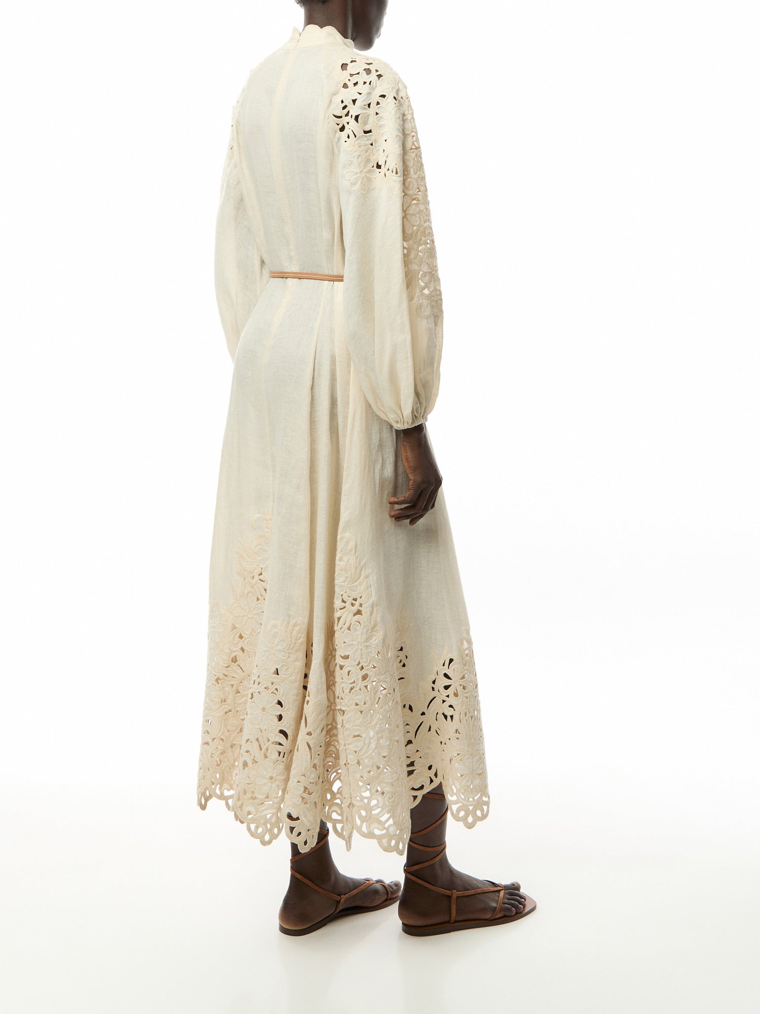 Wylie Embroidered Billow Dress