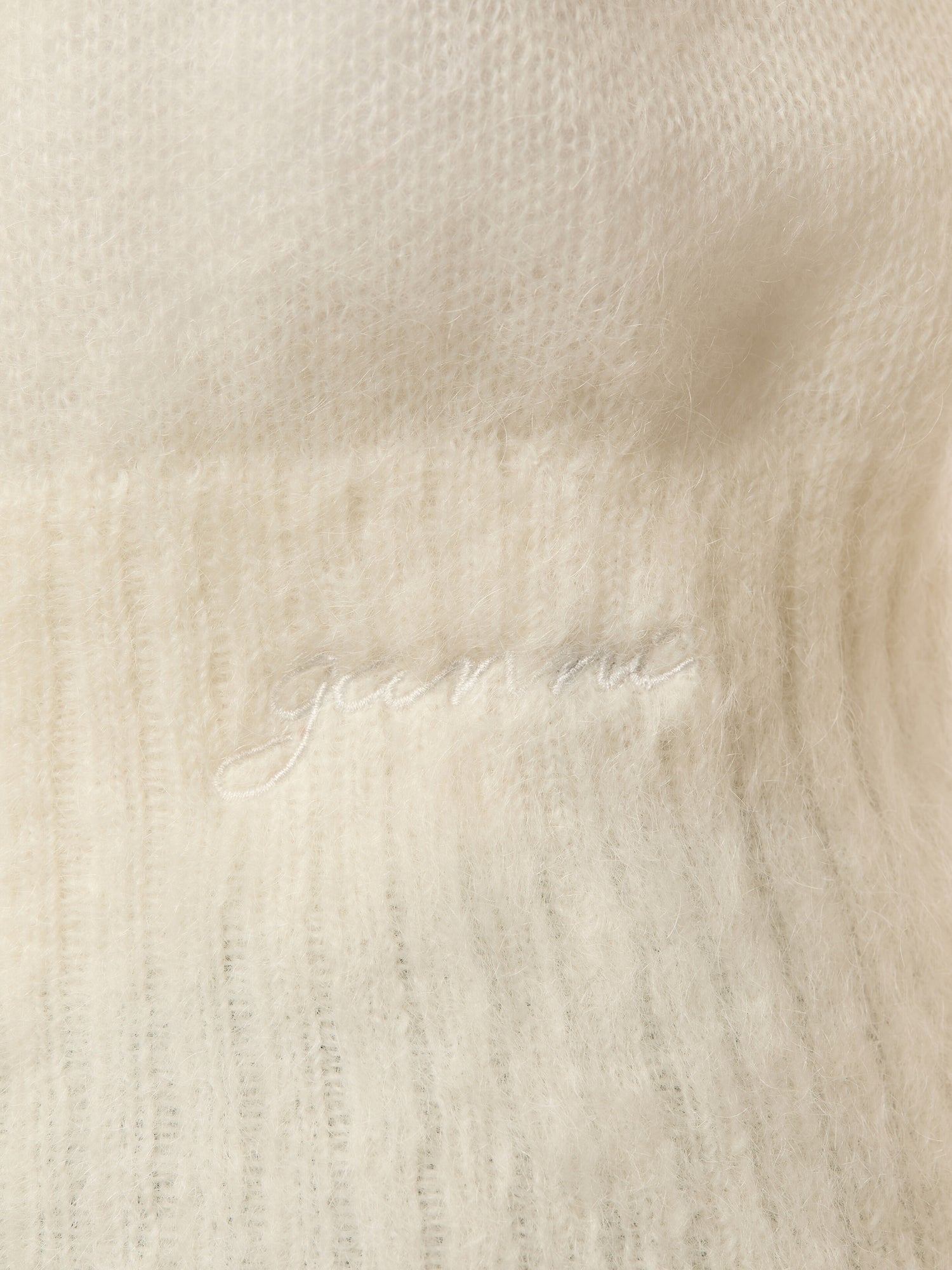 Light Mohair Tie String Cardigan