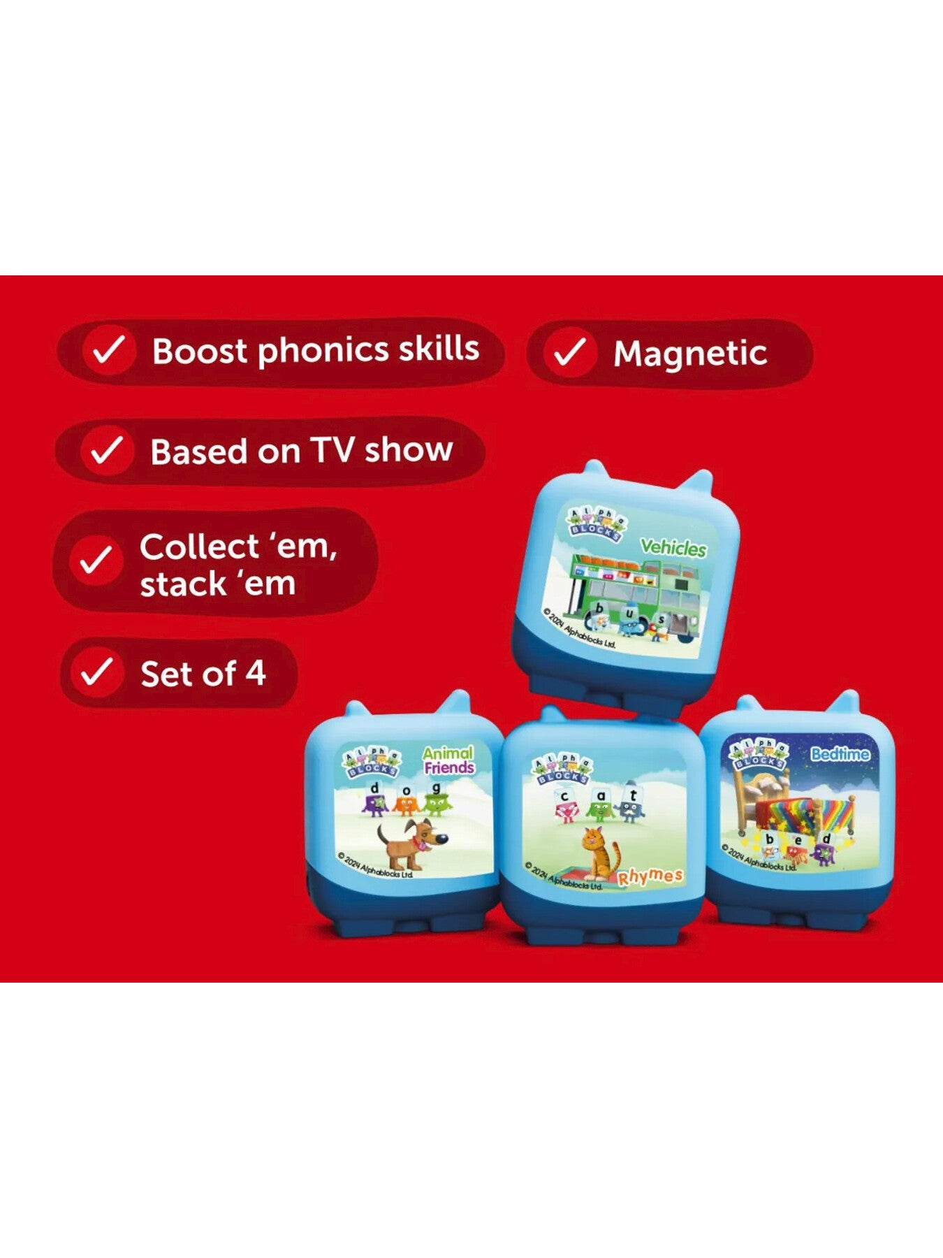 Alphablocks Audio Set Blue