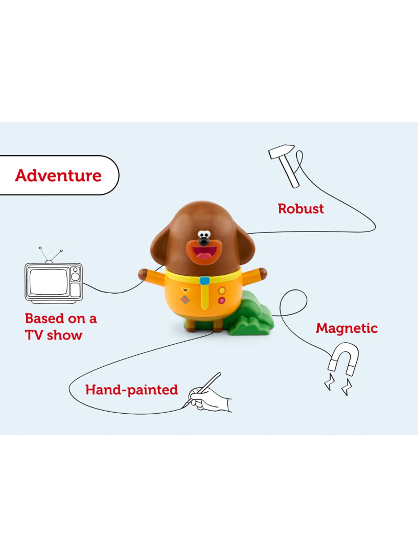 Hey Duggee Tonie Brown