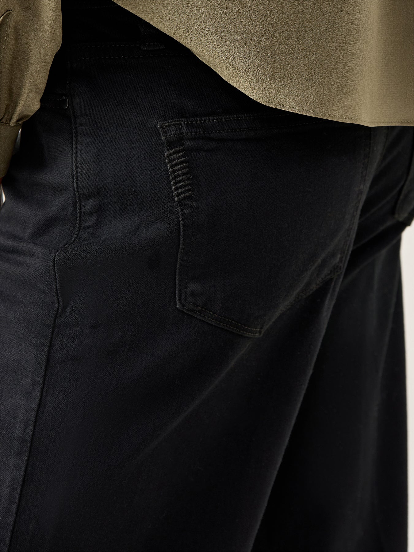 Anessa Wide Leg Jeans Black Shadow Black