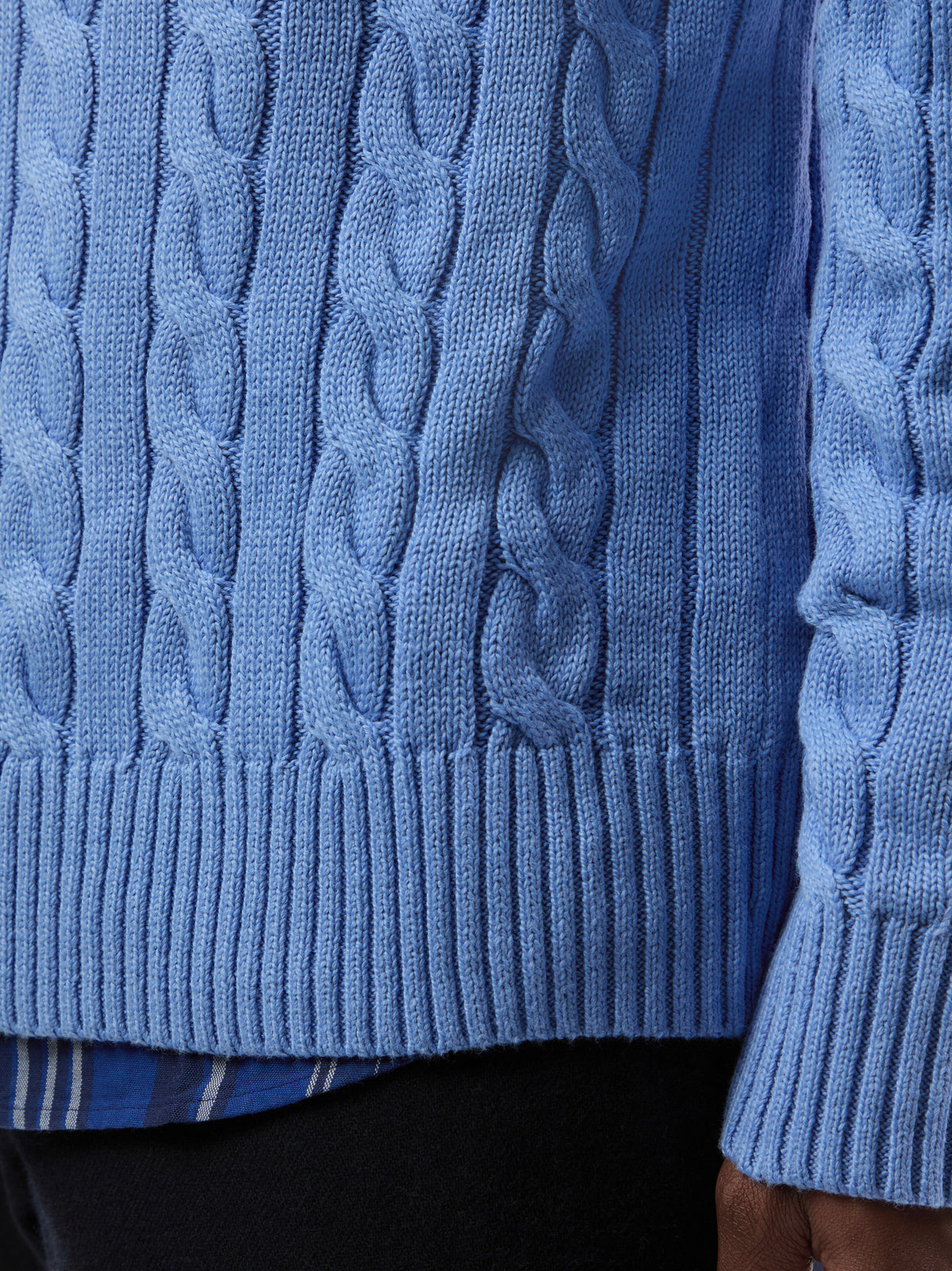 Roving Cable Knit Sweater