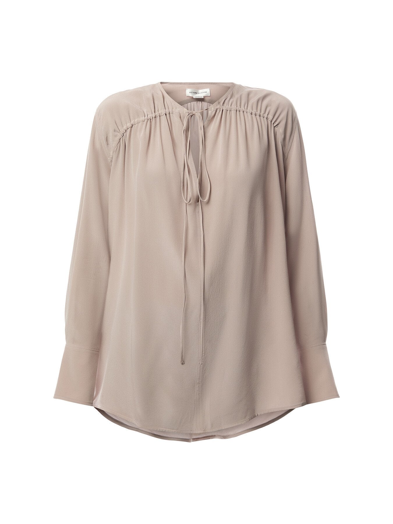 Gather Detail Tie Blouse