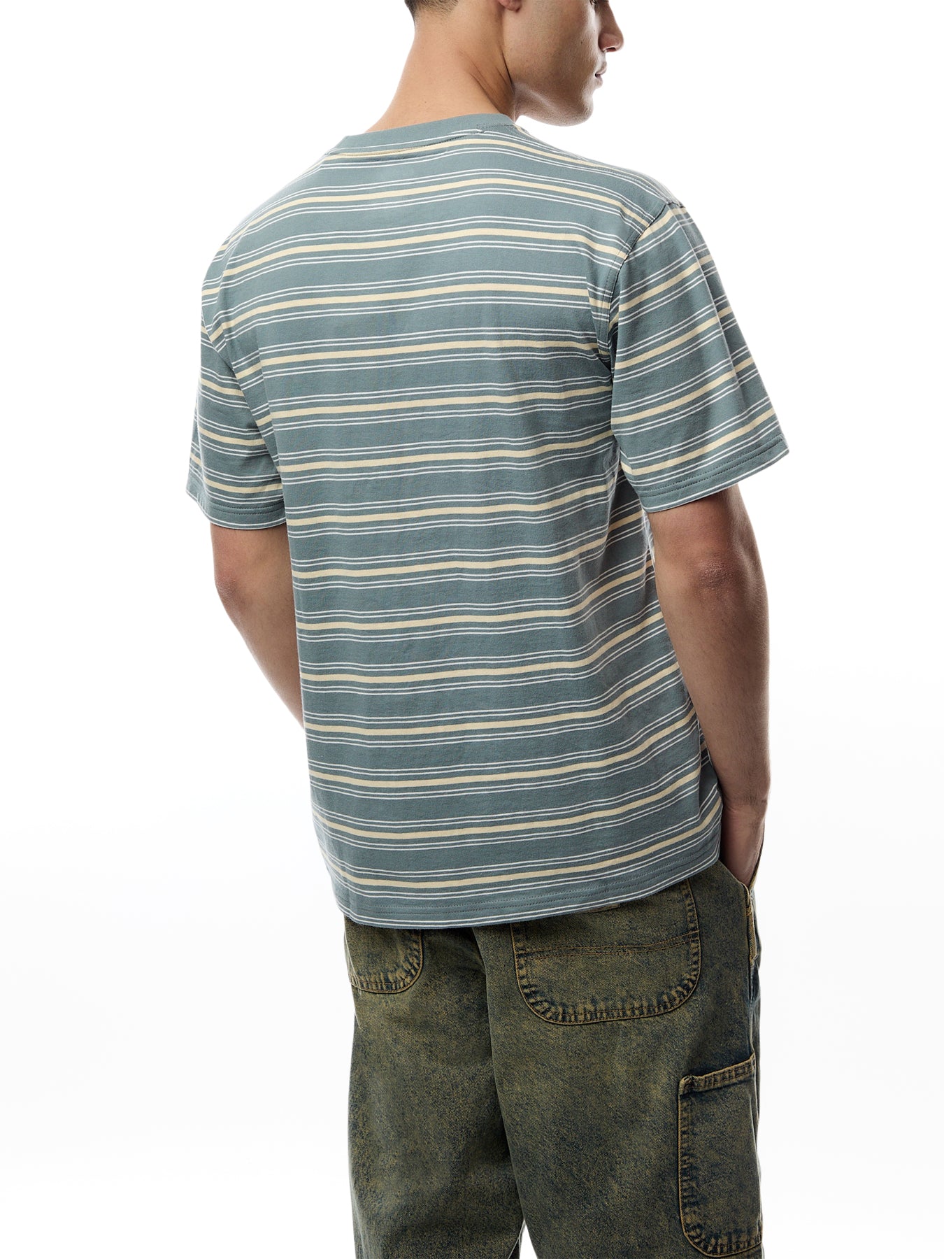 Lewistown Stripe Short Sleeves Tee