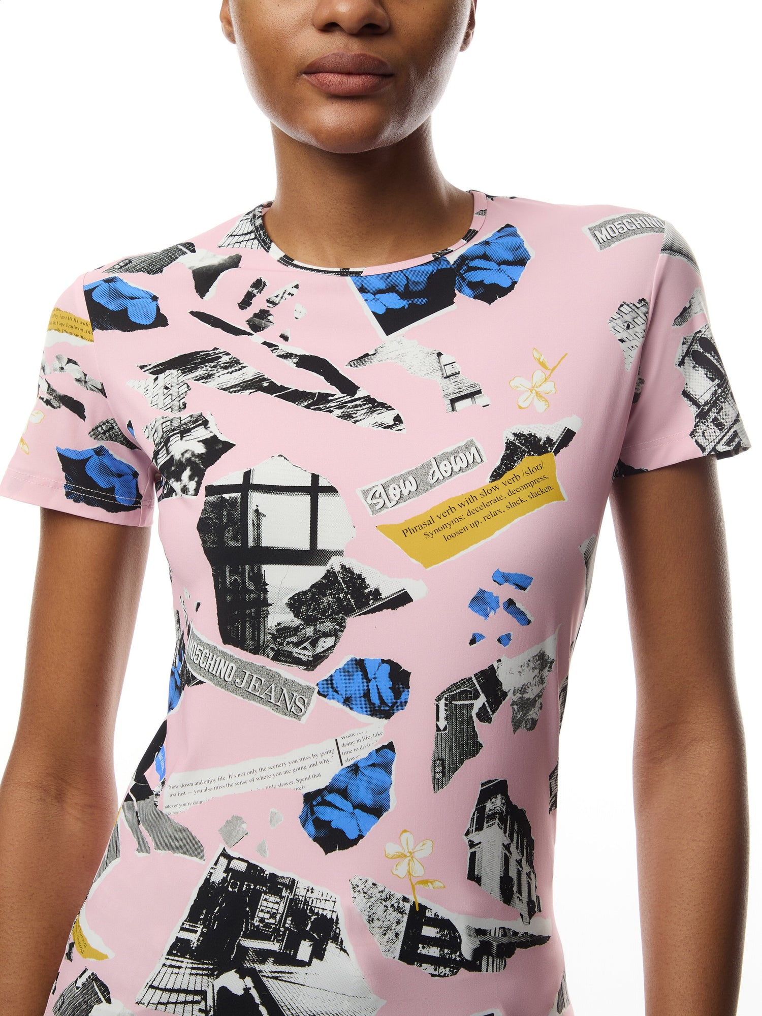 Punk Print Lycra T-Shirt