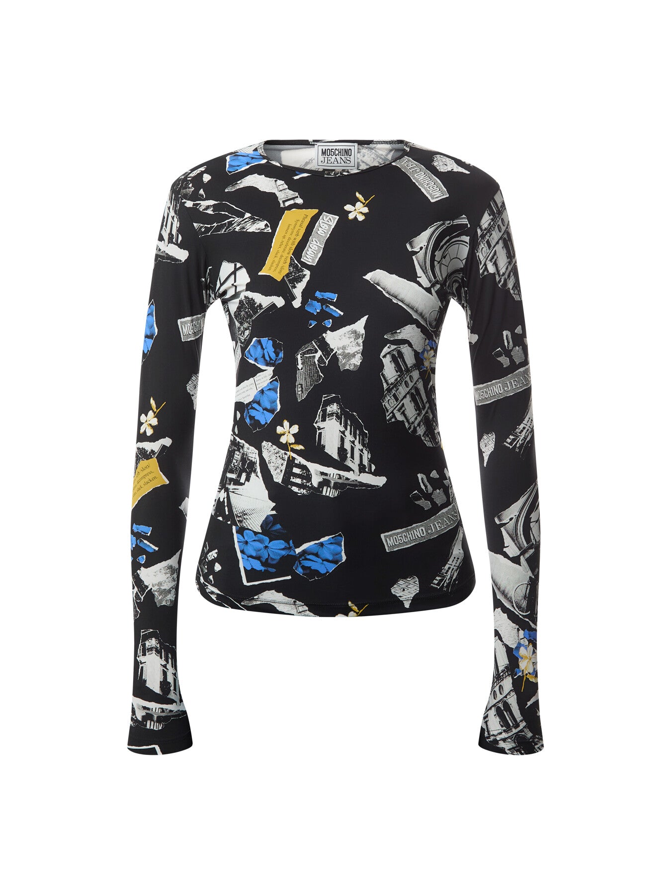 Punk Print Lycra Longsleeve T-Shirt