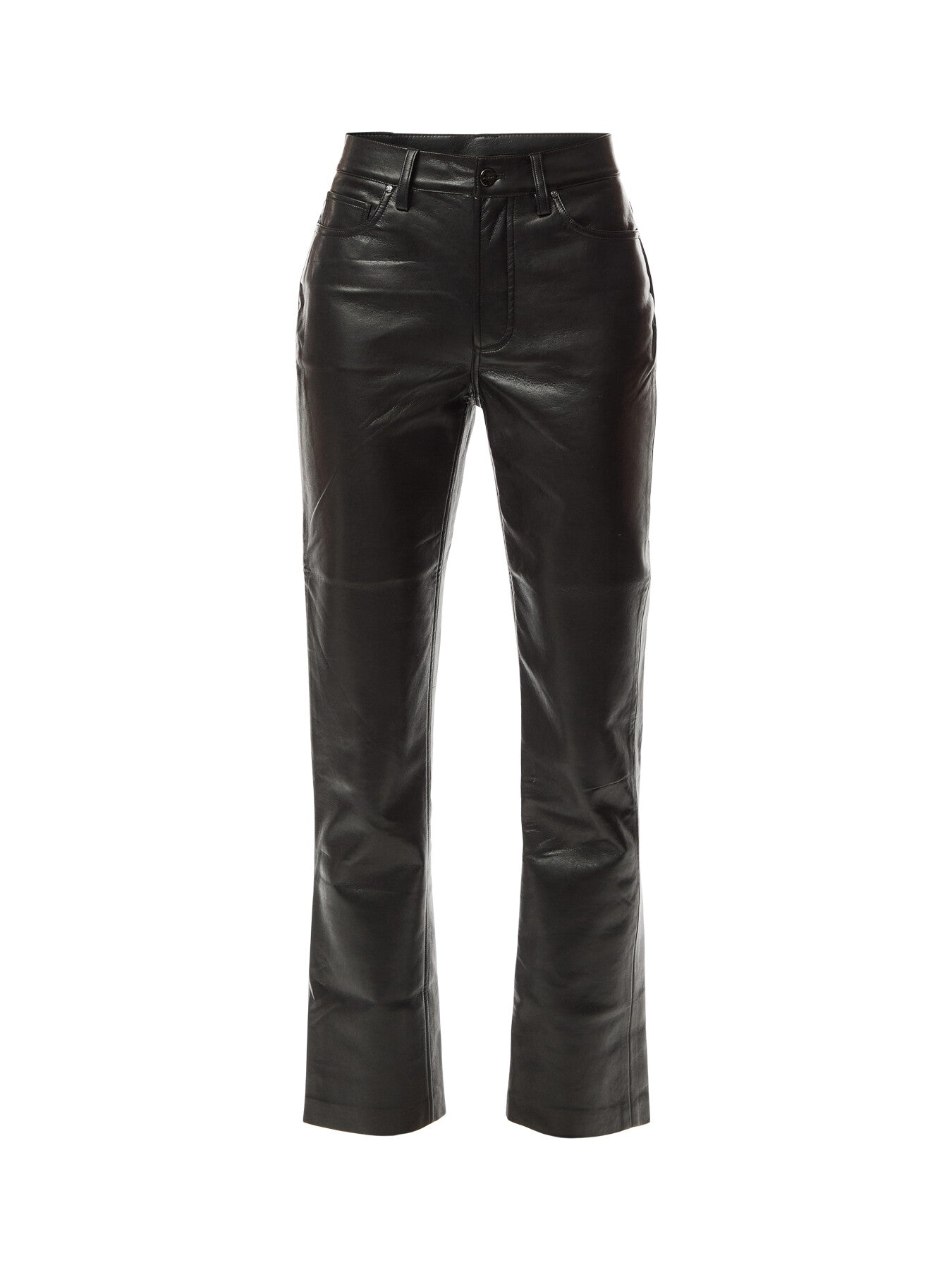 Bruno Pant - Black Recycled Leather
