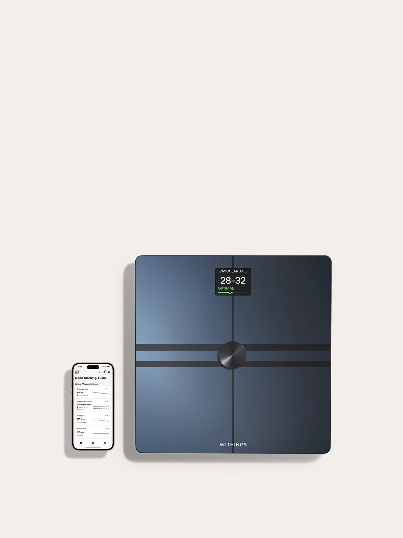 Body Comp Scale Black