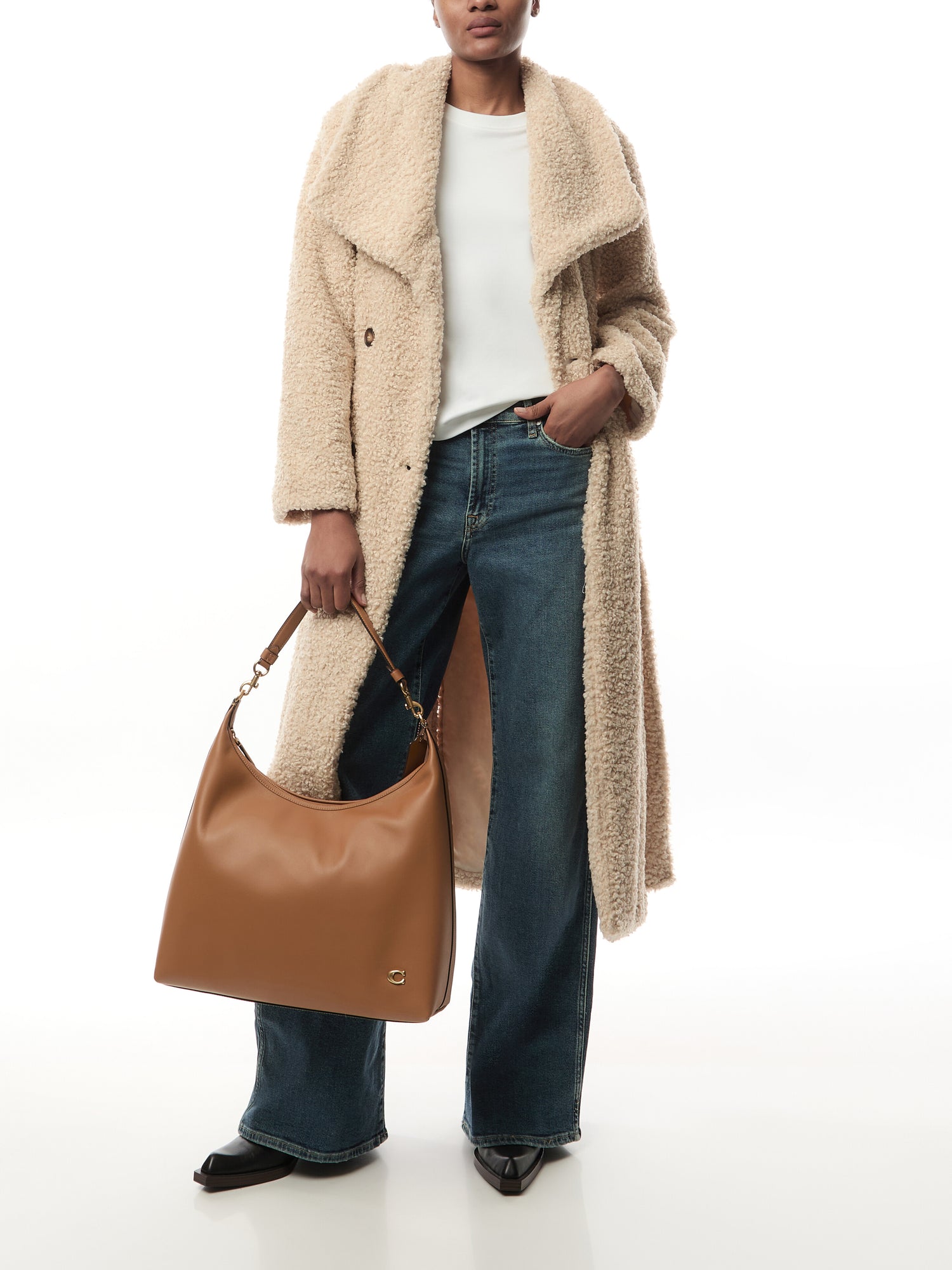 Juliet Shoulder Bag 38 Honey Brown