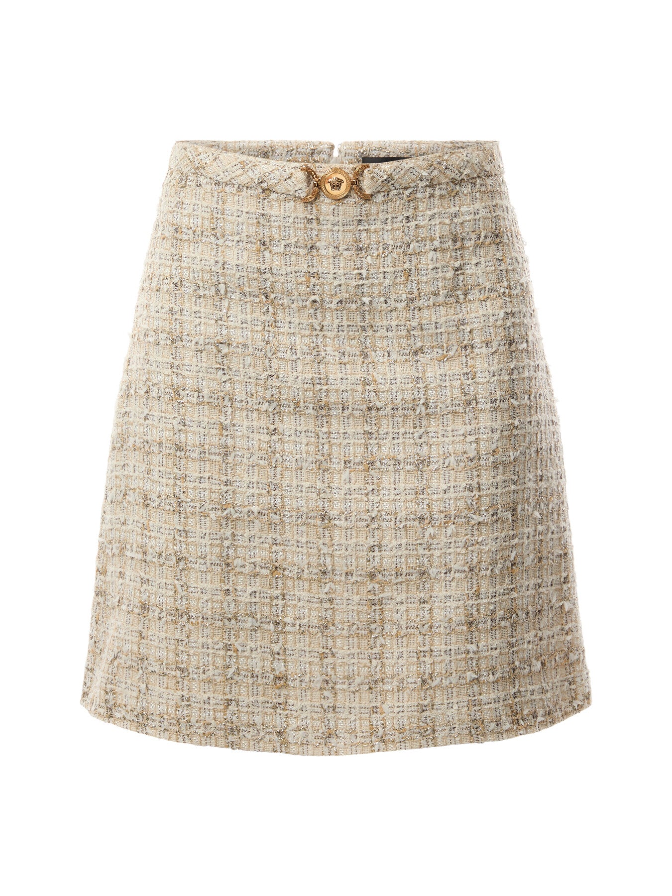 Skirt Cotton Mix Fancy Tweed